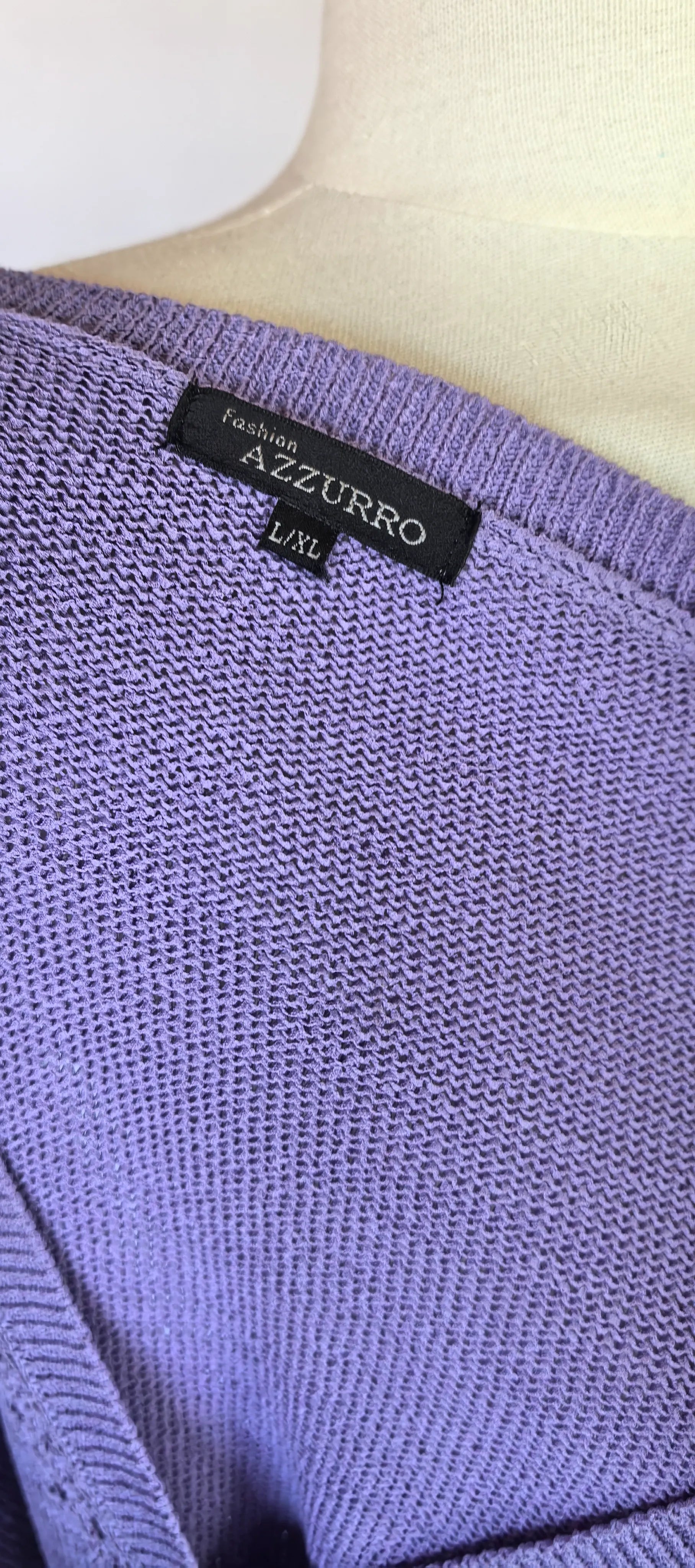 Cardigan din in tricotat - Azzzuro