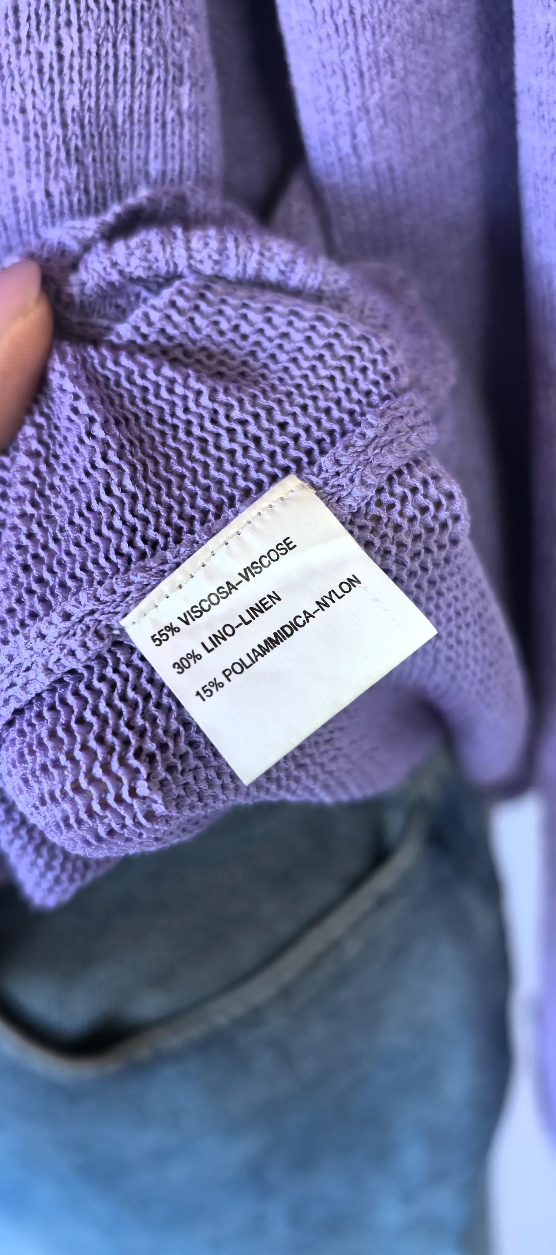 Cardigan din in tricotat - Azzzuro