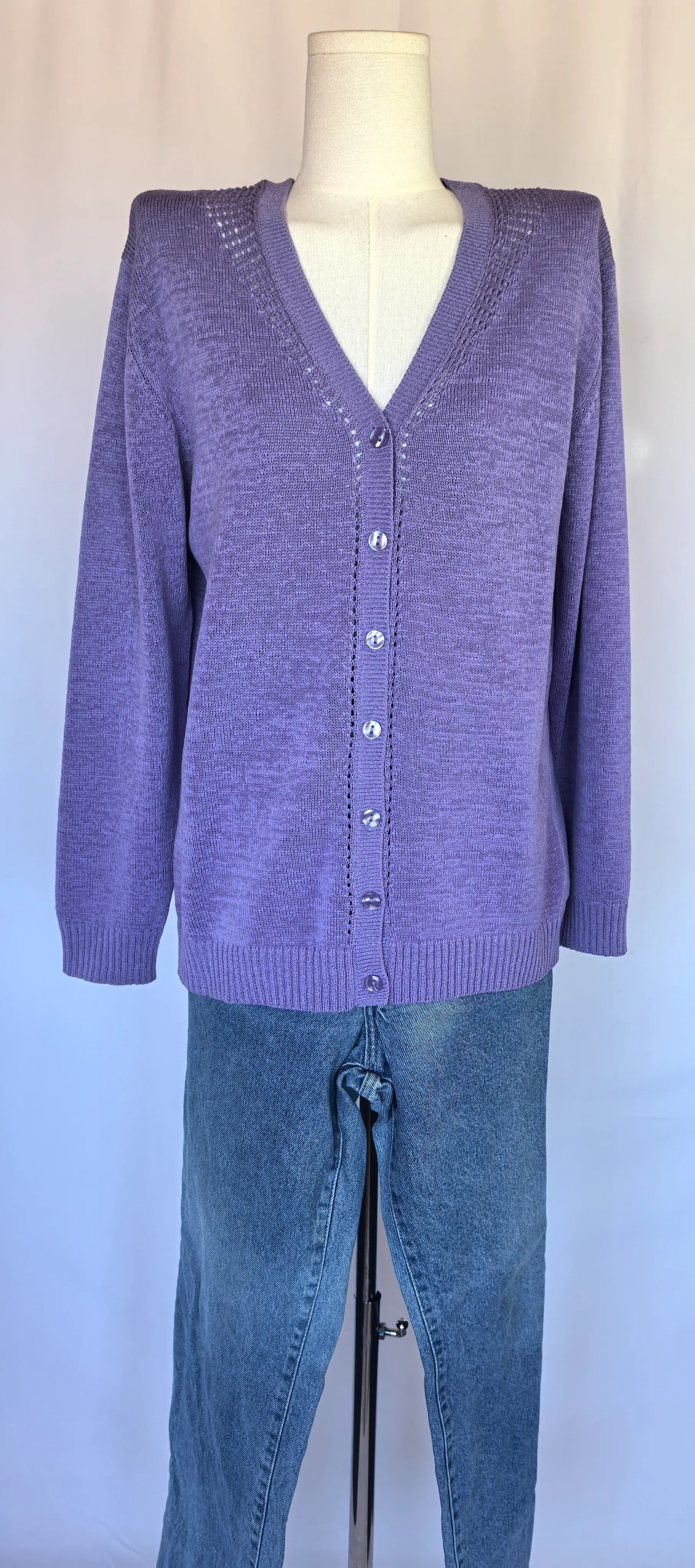 Cardigan din in tricotat - Azzzuro