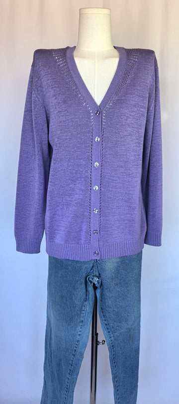 Cardigan din in tricotat - Azzzuro