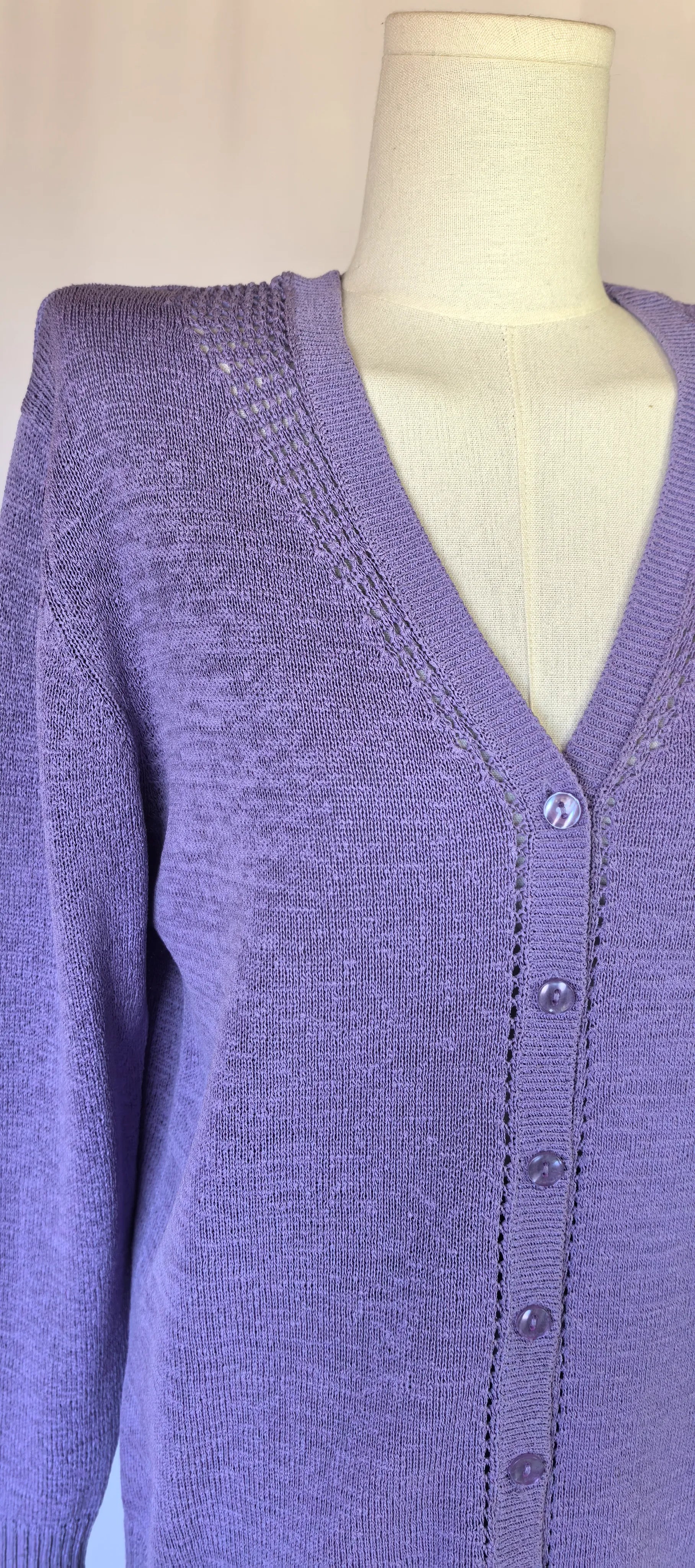 Cardigan din in tricotat - Azzzuro