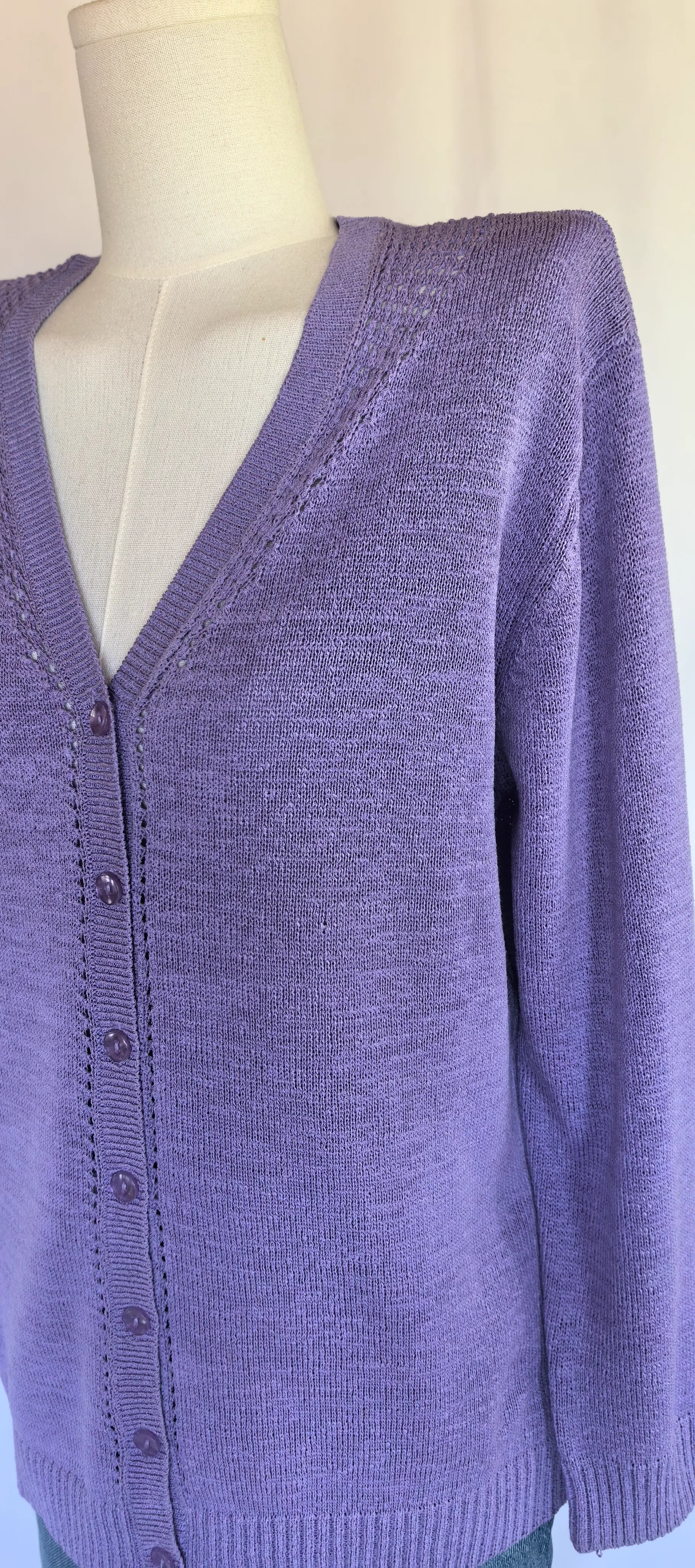 Cardigan din in tricotat - Azzzuro