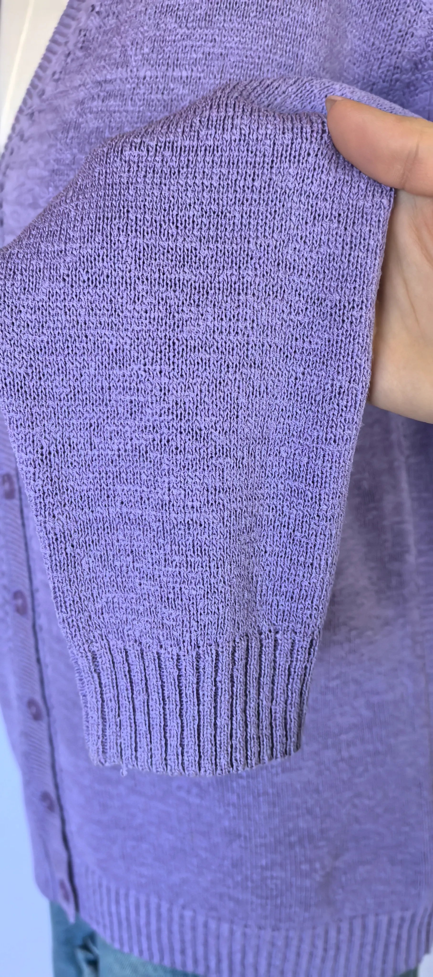 Cardigan din in tricotat - Azzzuro