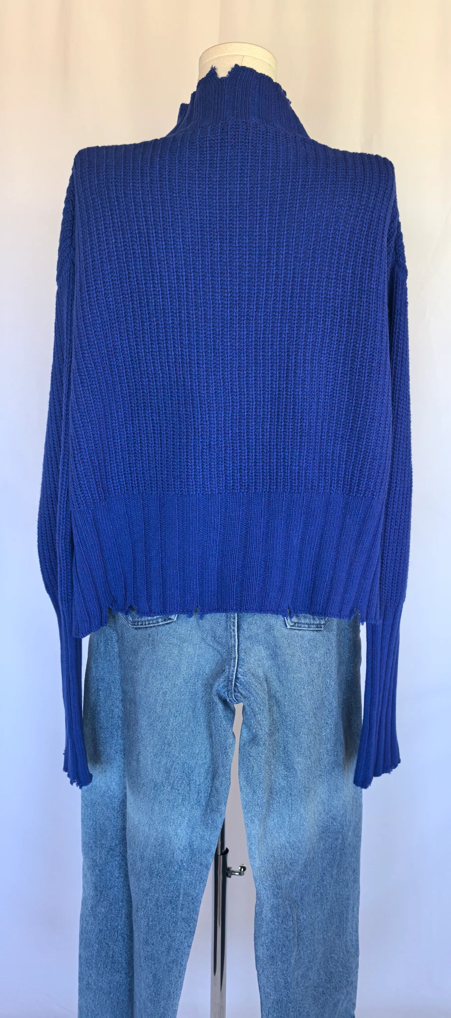 Pulover asimetric din lana -MSGM Milano - M