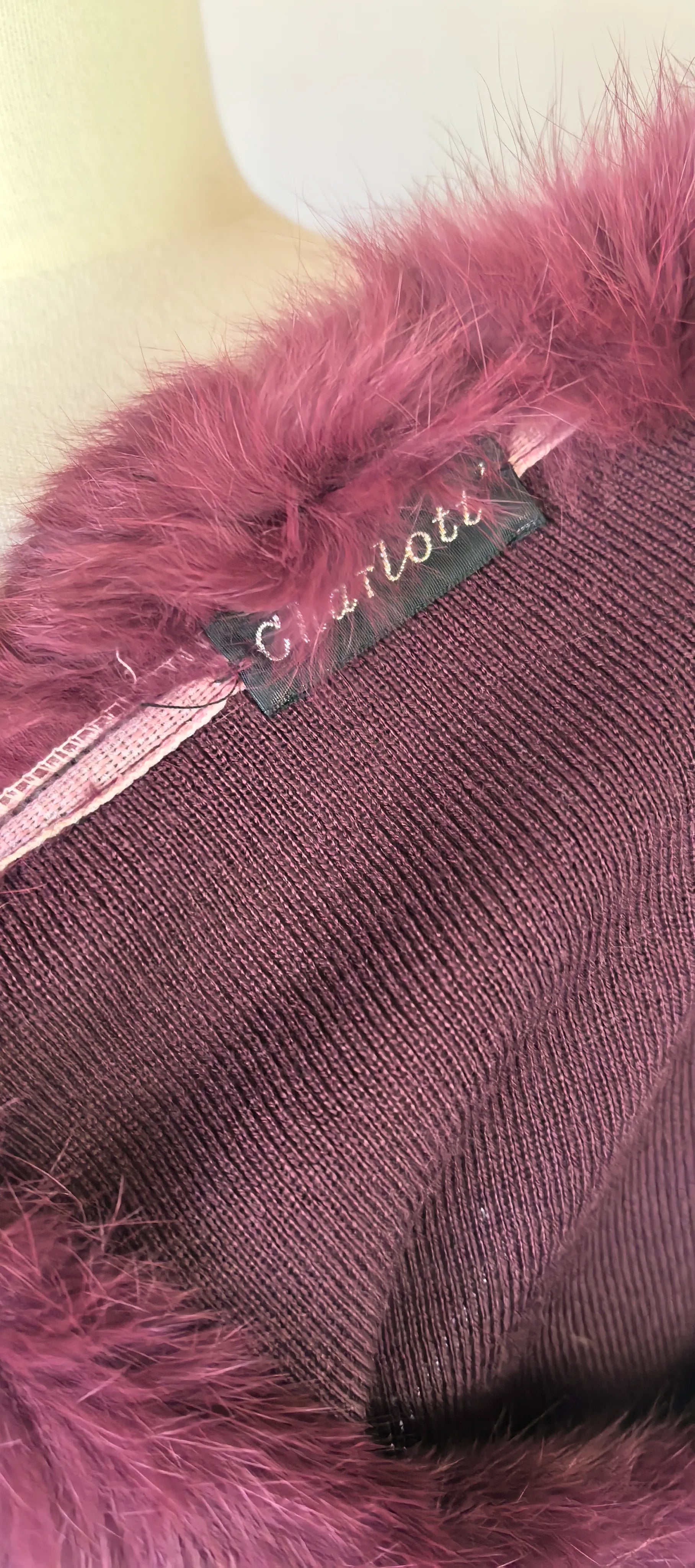 Cardigan cu lana merinos - Charlott - L