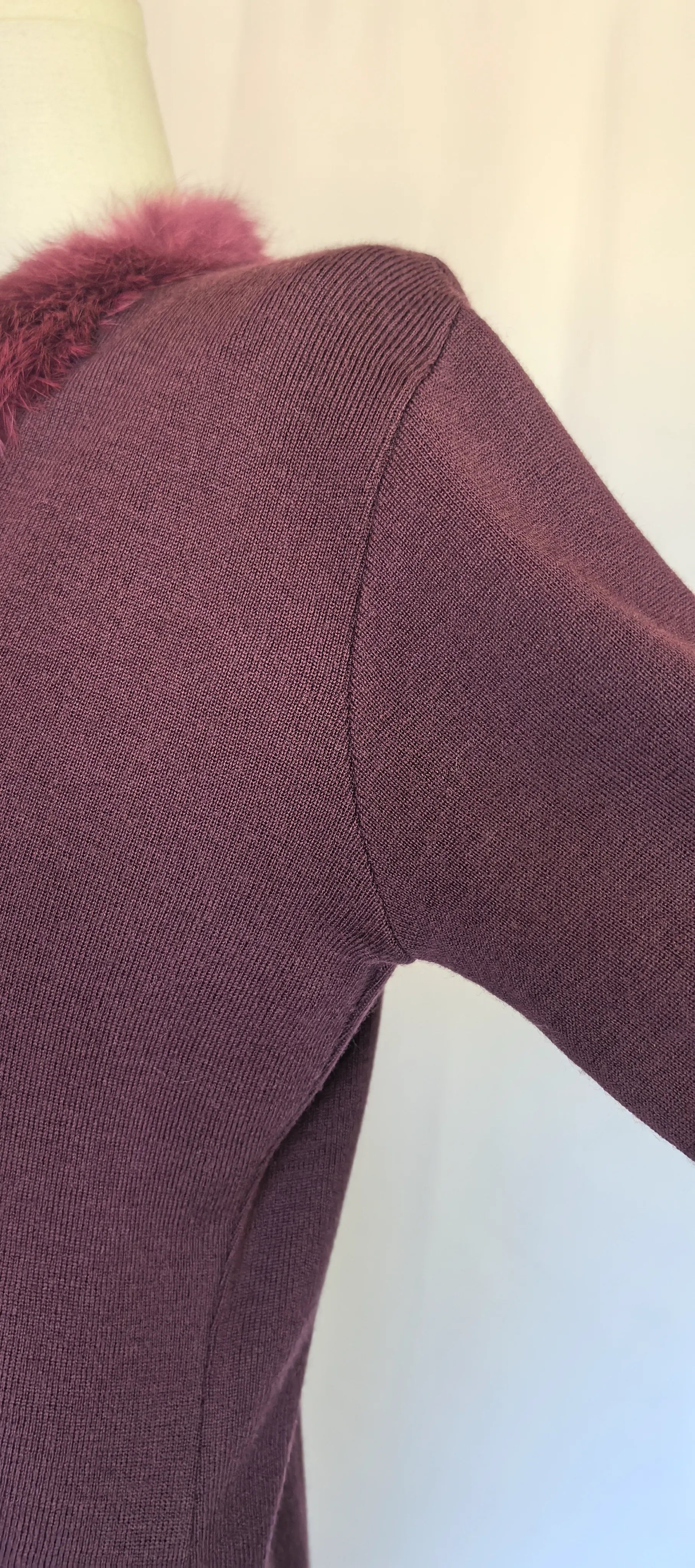 Cardigan cu lana merinos - Charlott - L