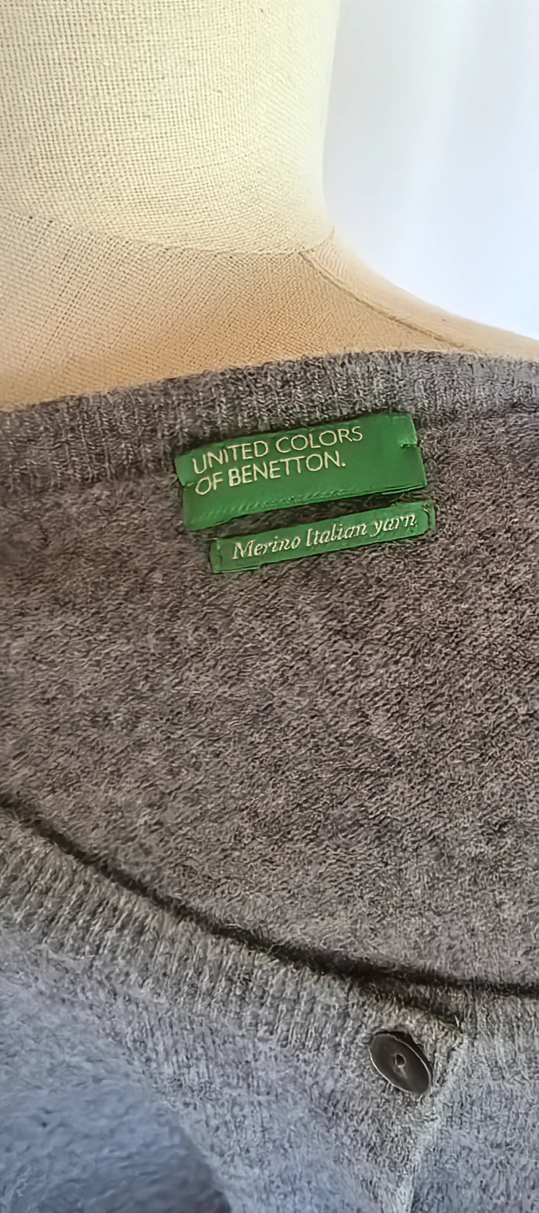 Cardigan din lana - Benetton - XL