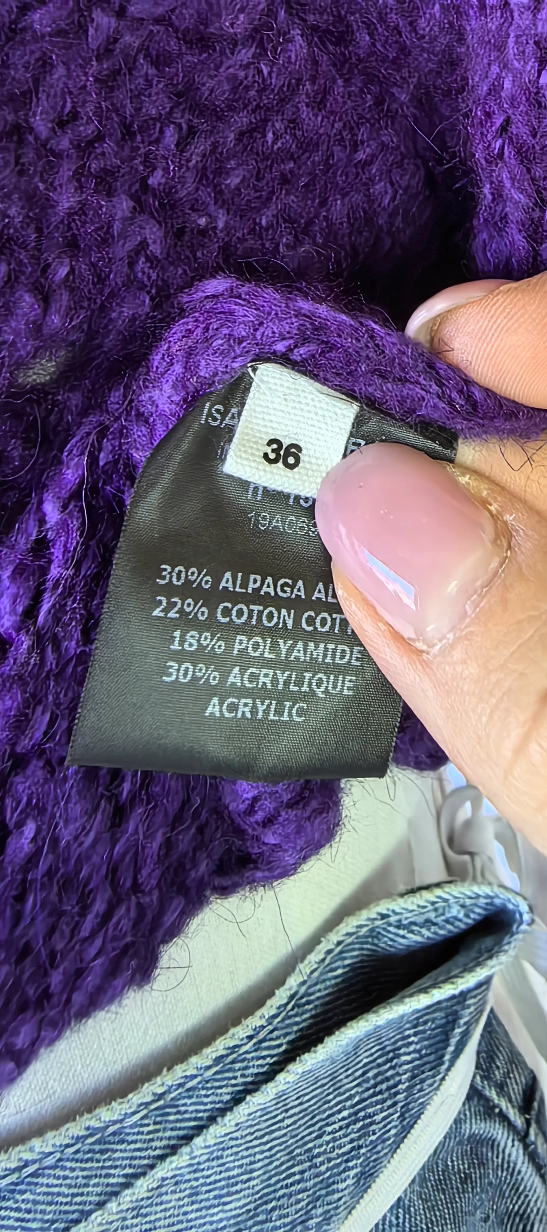 Pulover cu alpaca -Isabel Etoile Marant -S