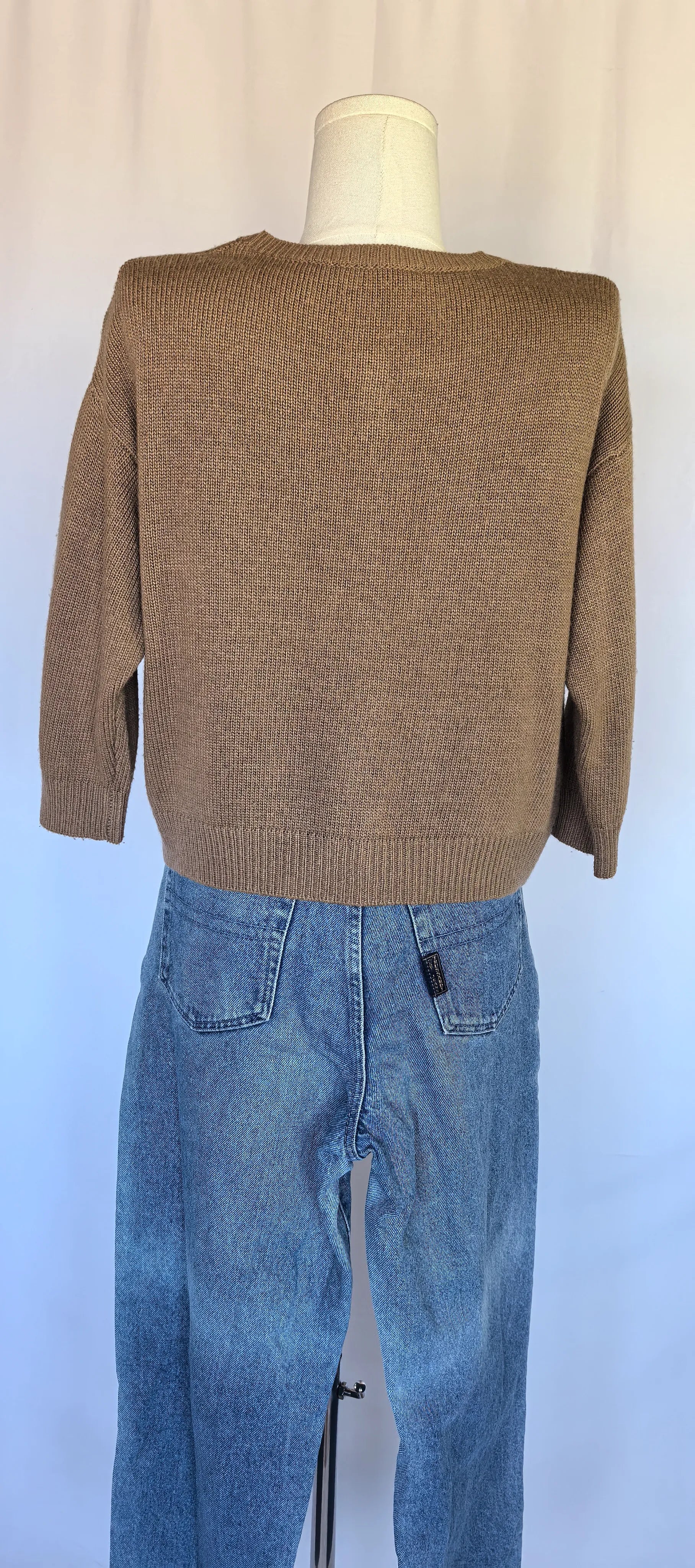 Cardigan cu lana si casmir -Blue Joint - S/M