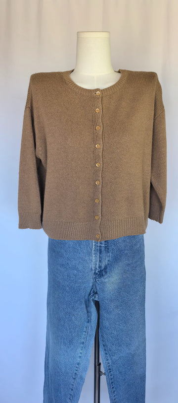 Cardigan cu lana si casmir -Blue Joint - S/M