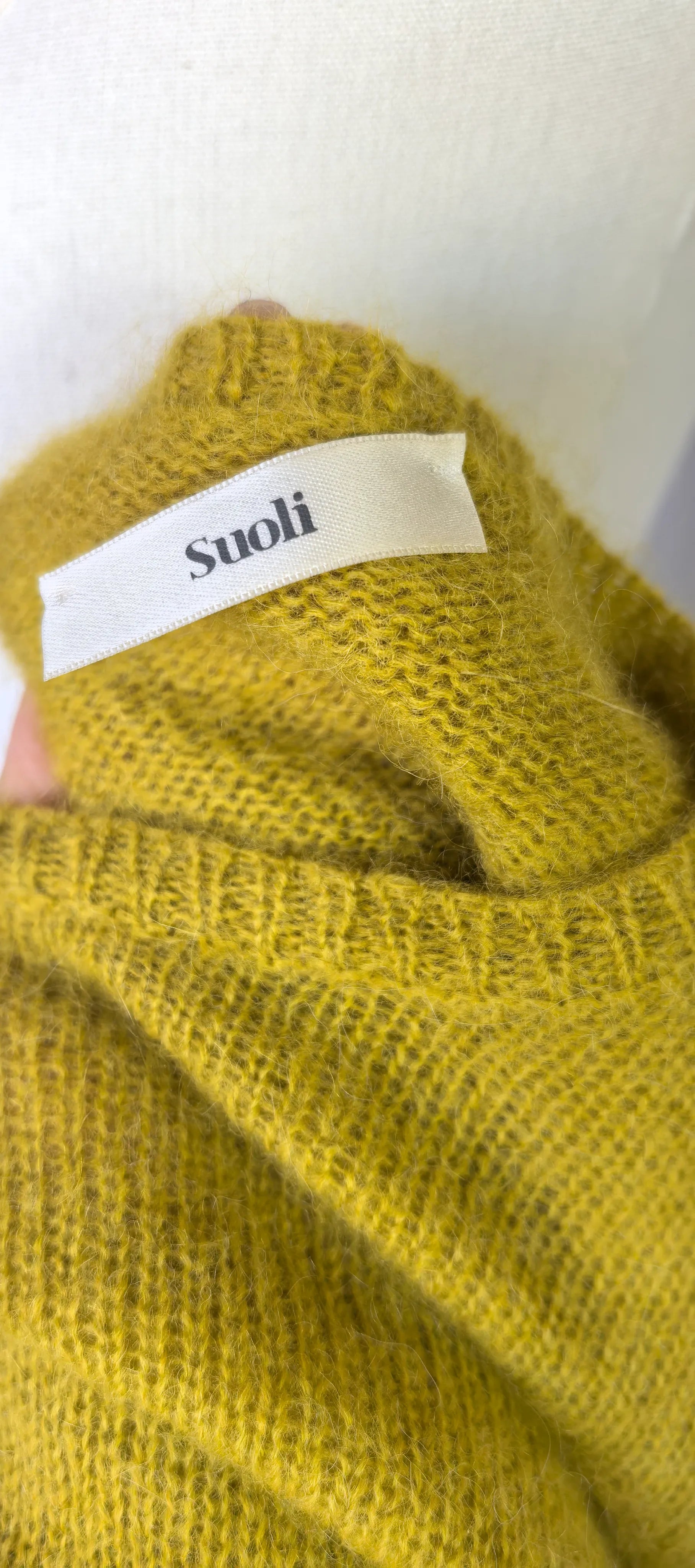 Pulover din alpaca si mohair - Suoli - S
