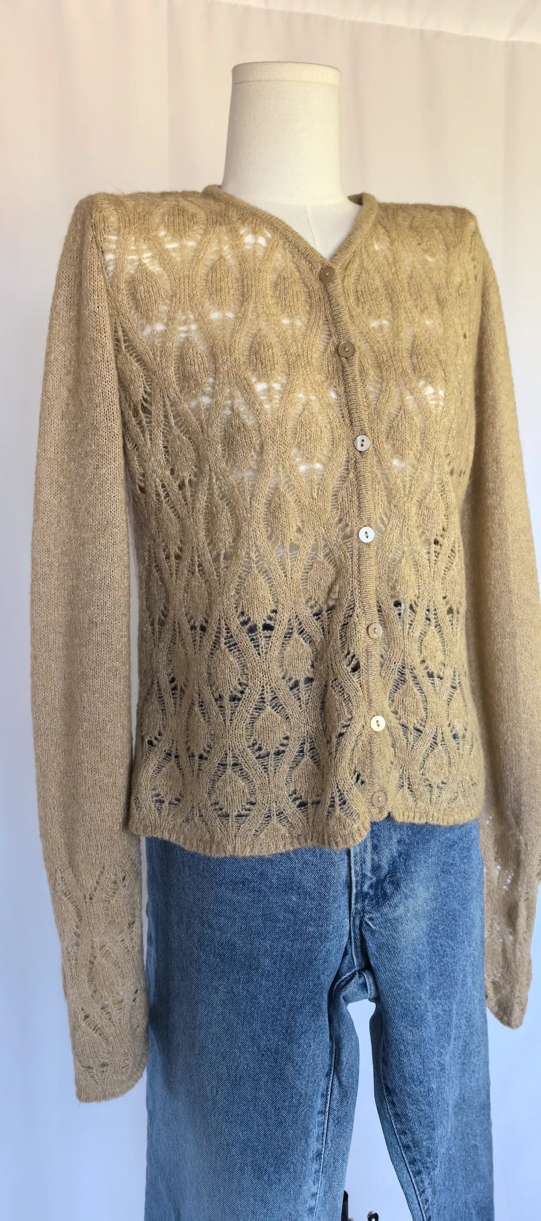 Cardigan cu mohair - C'est petite -XL