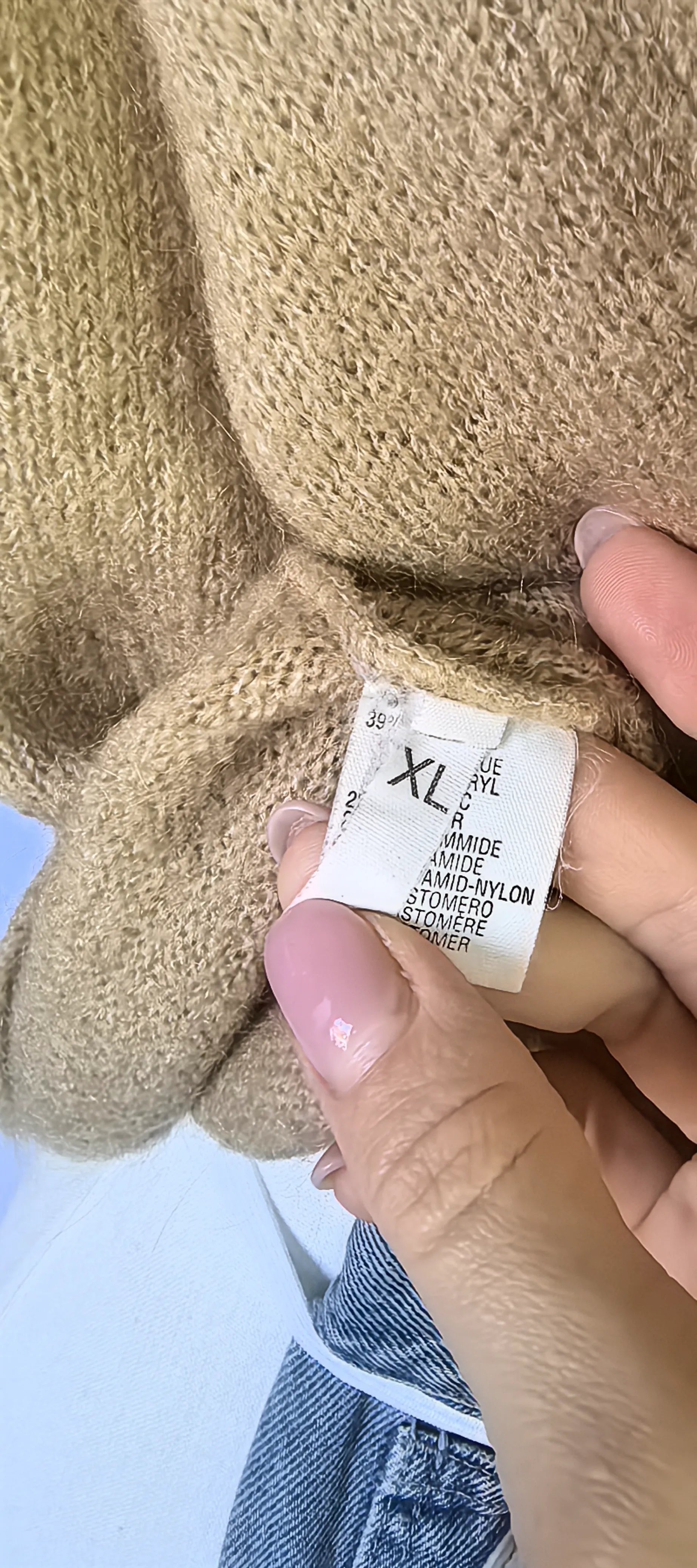 Cardigan cu mohair - C'est petite -XL