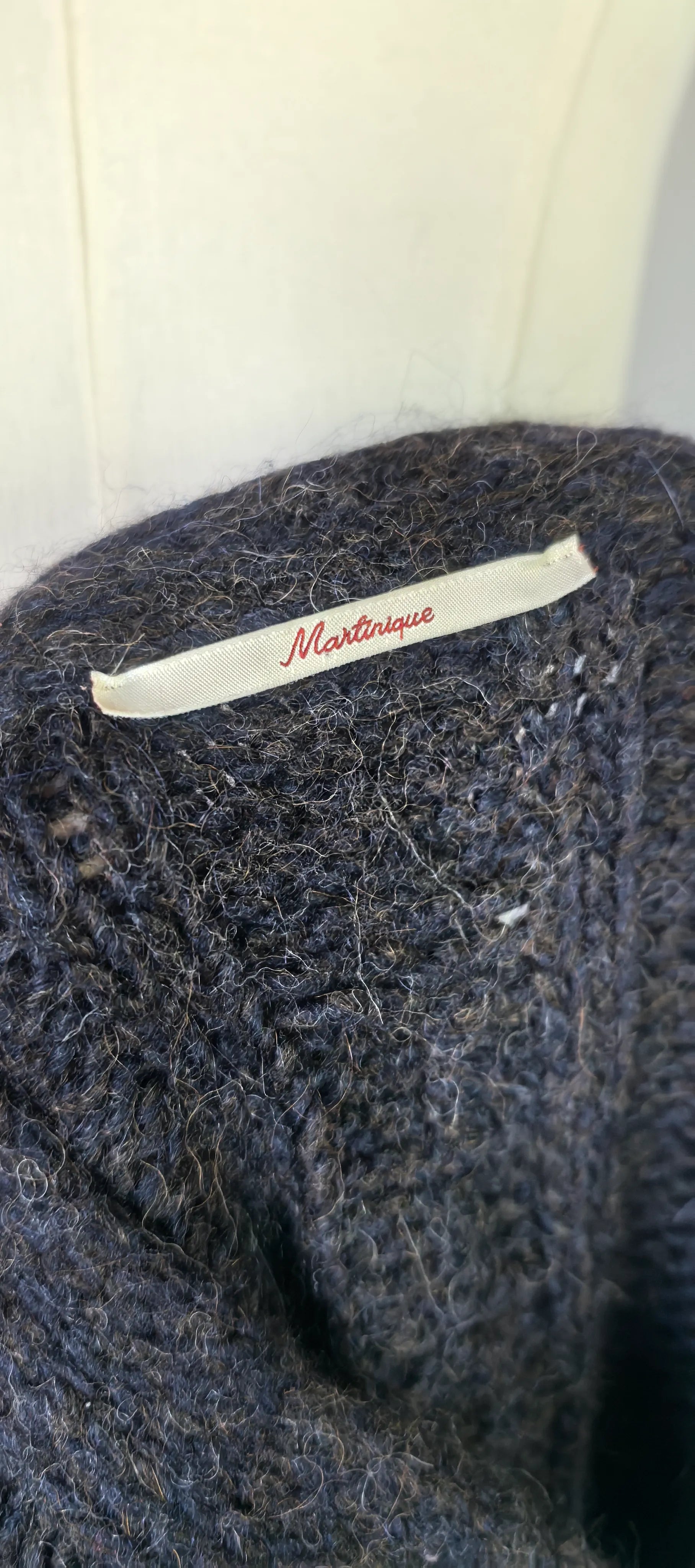 Pulover lung din lana -Martinique -S