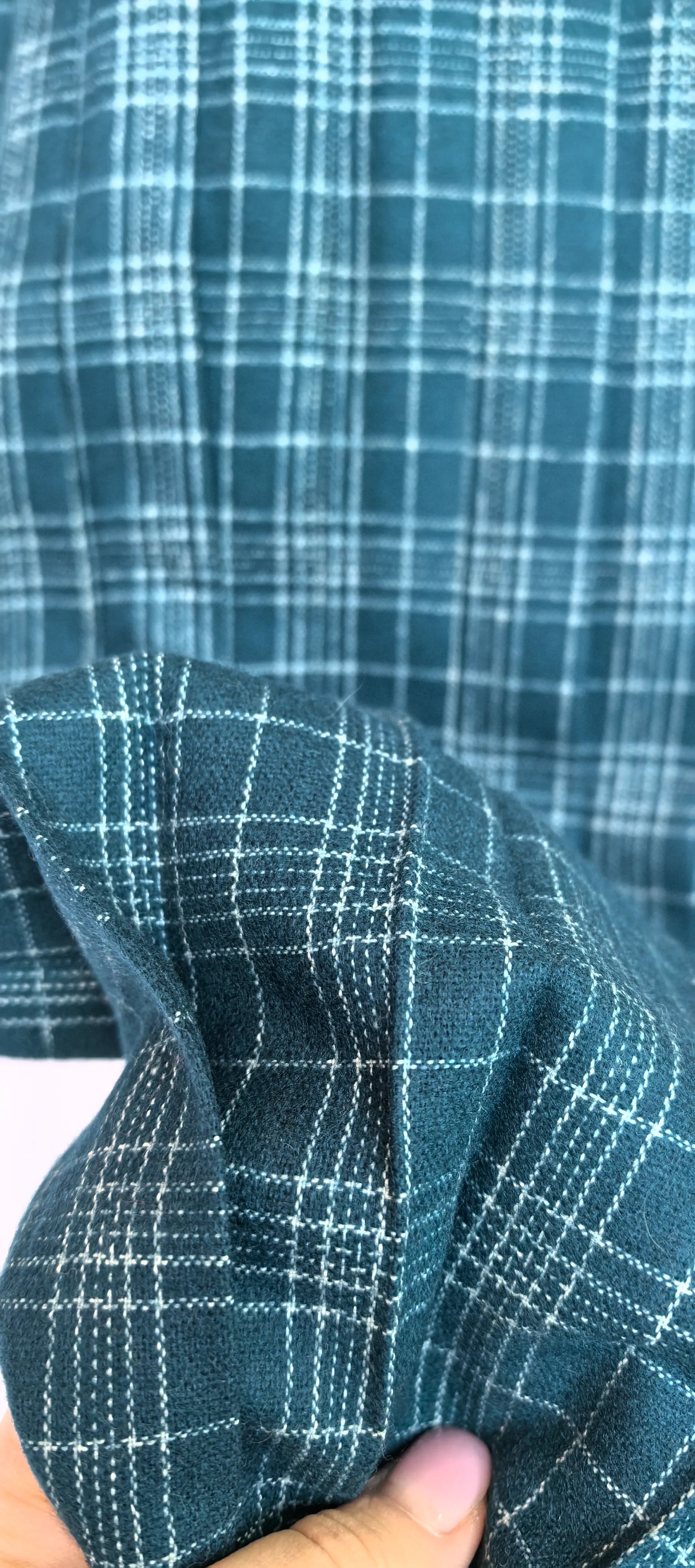 Fusta tartan din lana