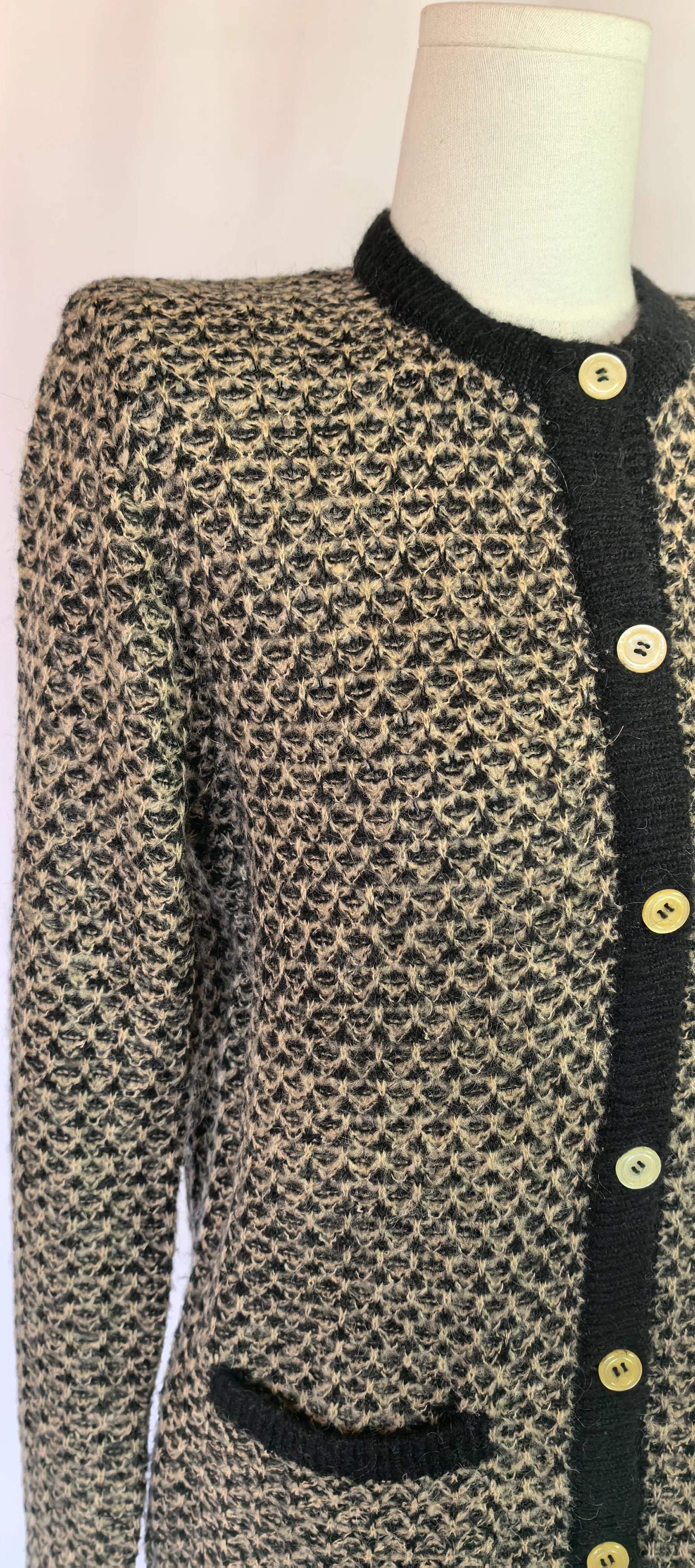 Cardigan din mohair si lana - Anna Sartorelli