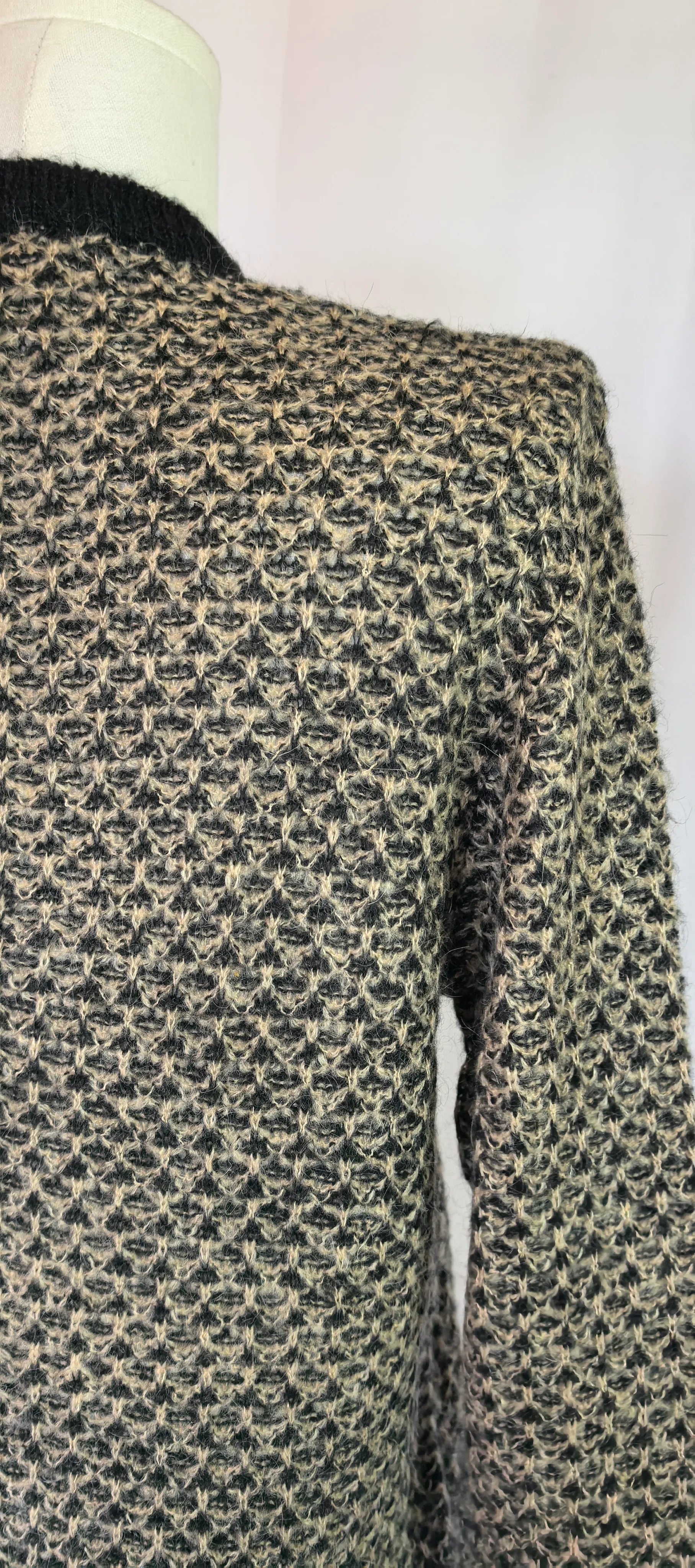 Cardigan din mohair si lana - Anna Sartorelli