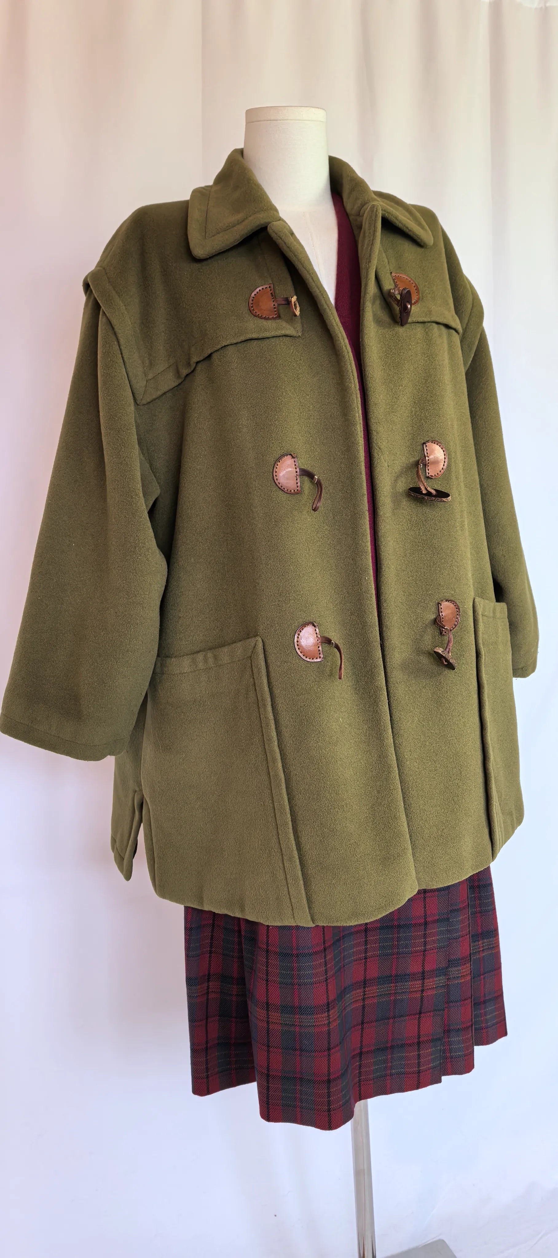 Palton din lana si casmir -Ferretti Studio