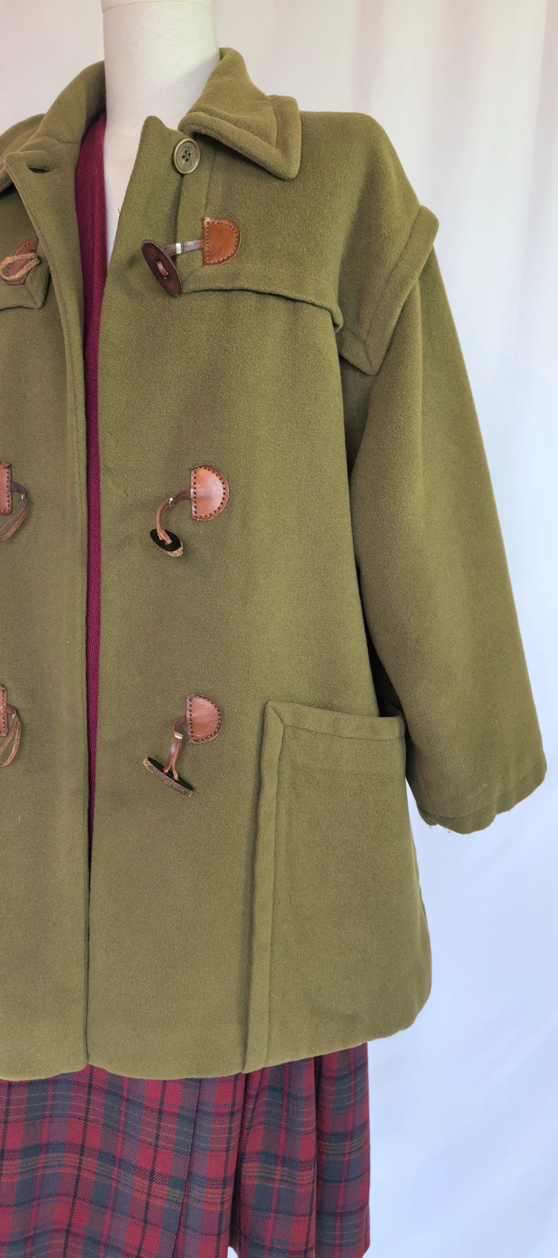 Palton din lana si casmir -Ferretti Studio