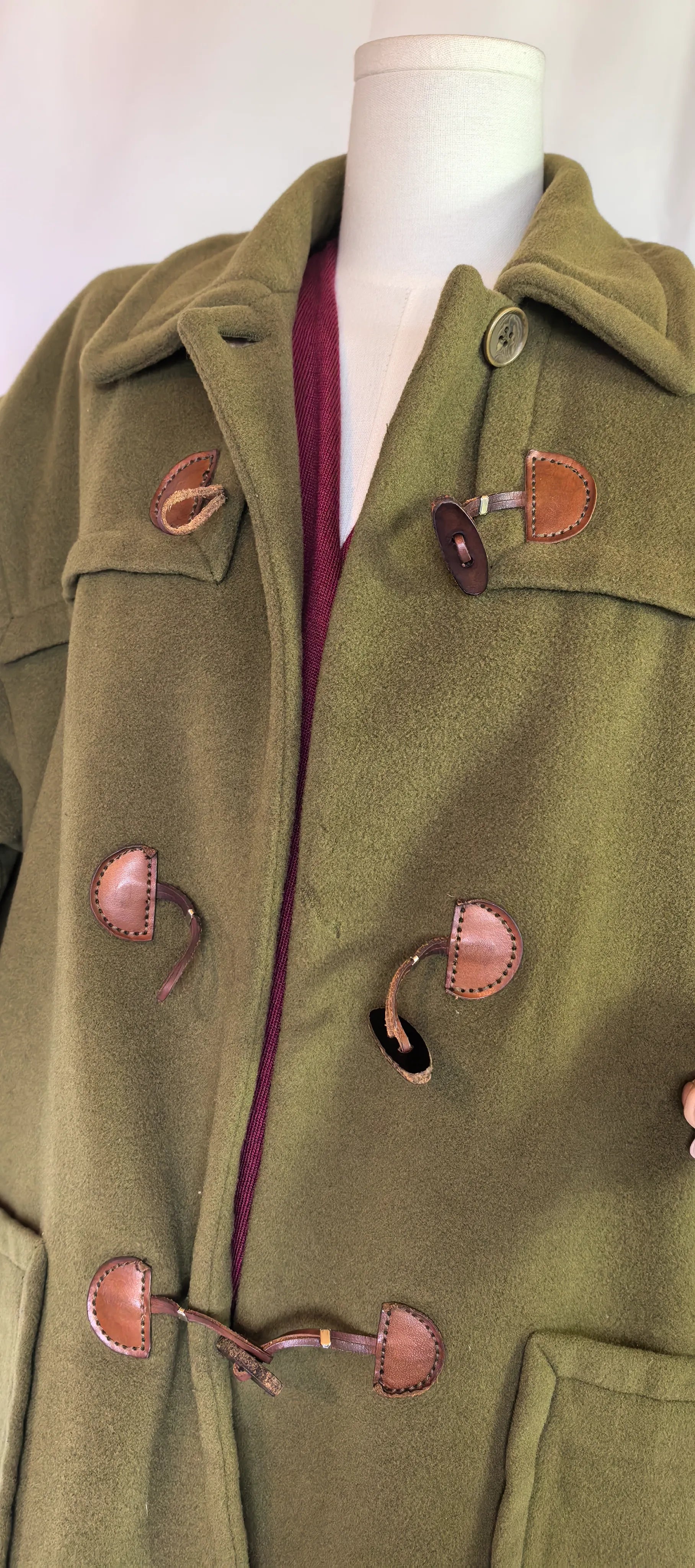 Palton din lana si casmir -Ferretti Studio