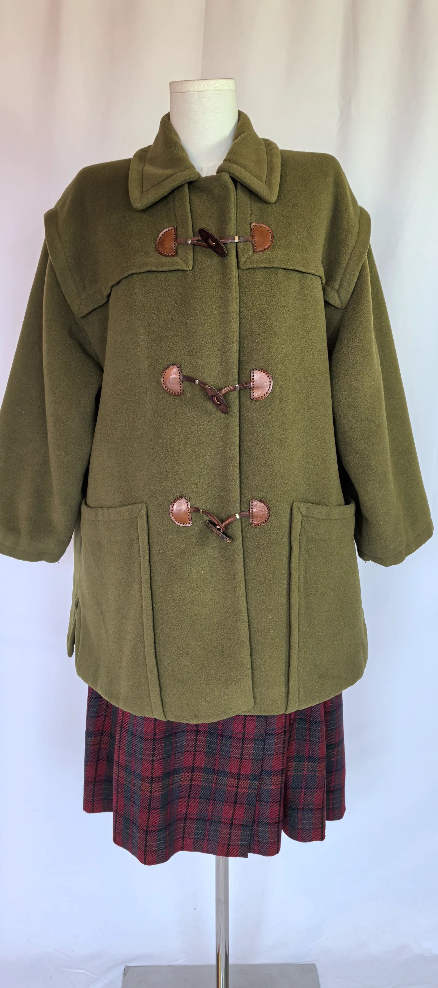 Palton din lana si casmir -Ferretti Studio