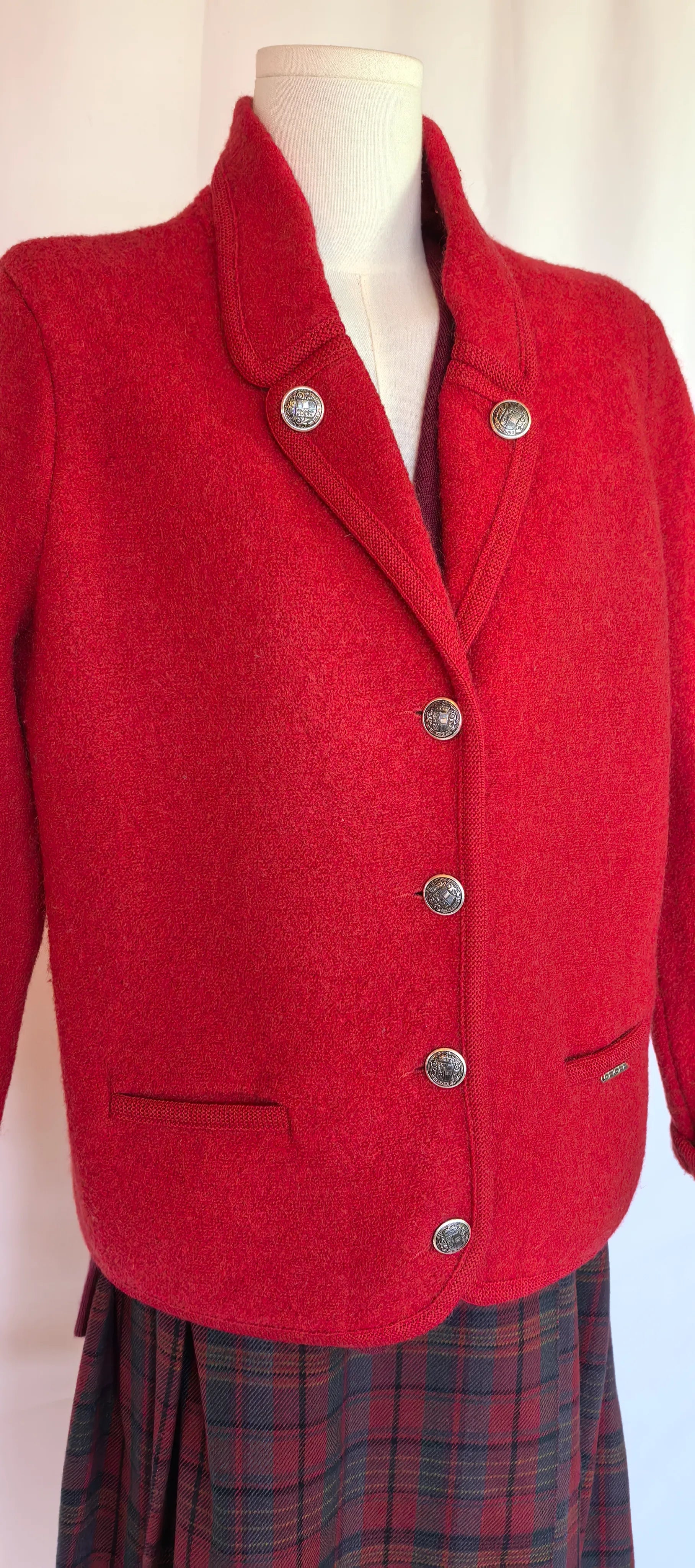 Jacheta din lana fiarta - Geiger