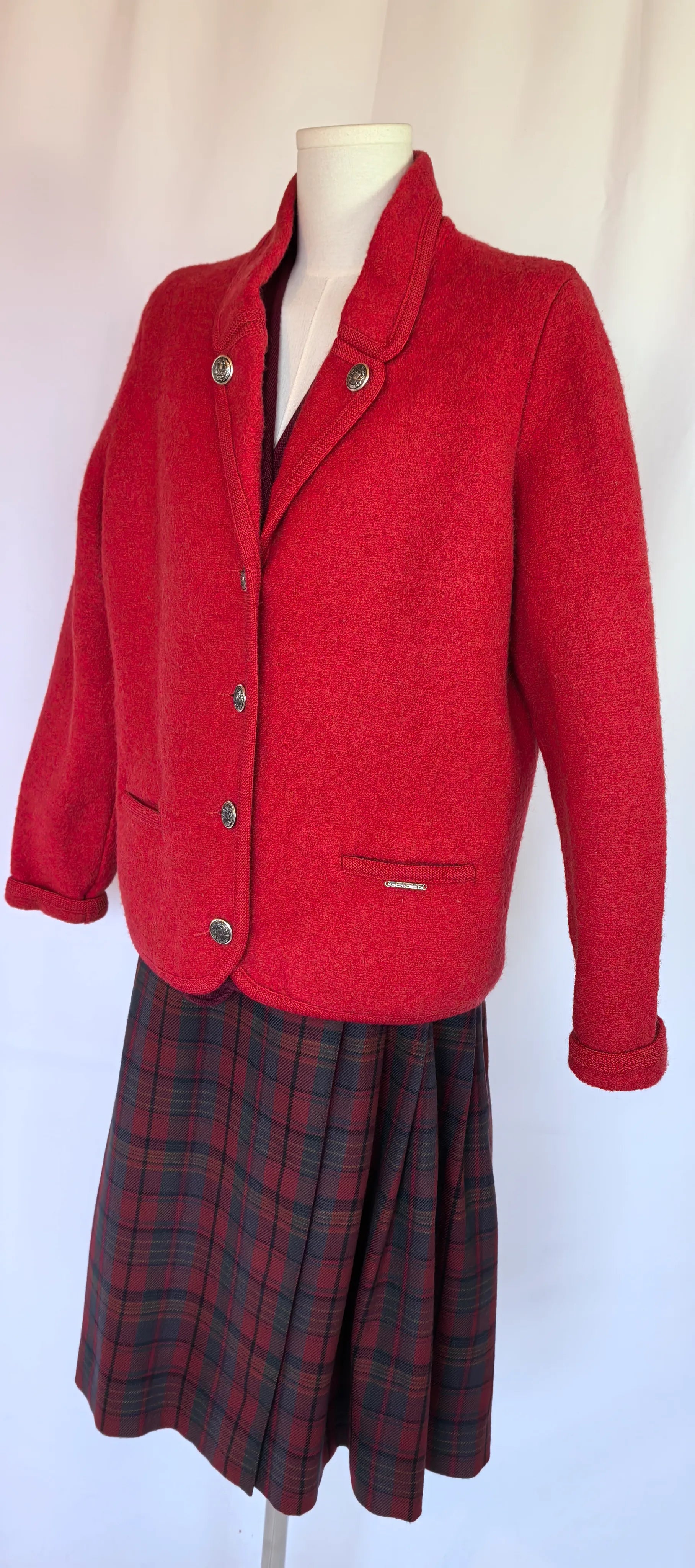 Jacheta din lana fiarta - Geiger
