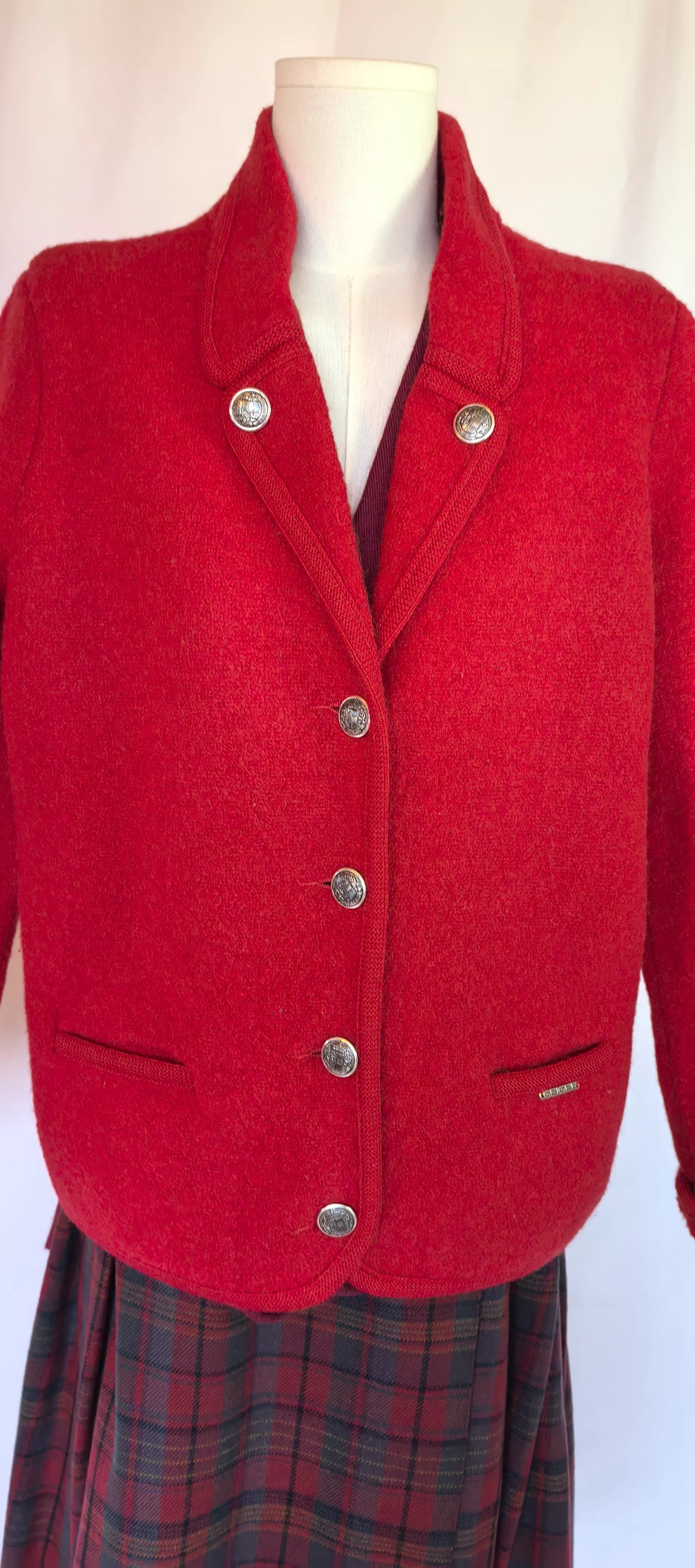 Jacheta din lana fiarta - Geiger