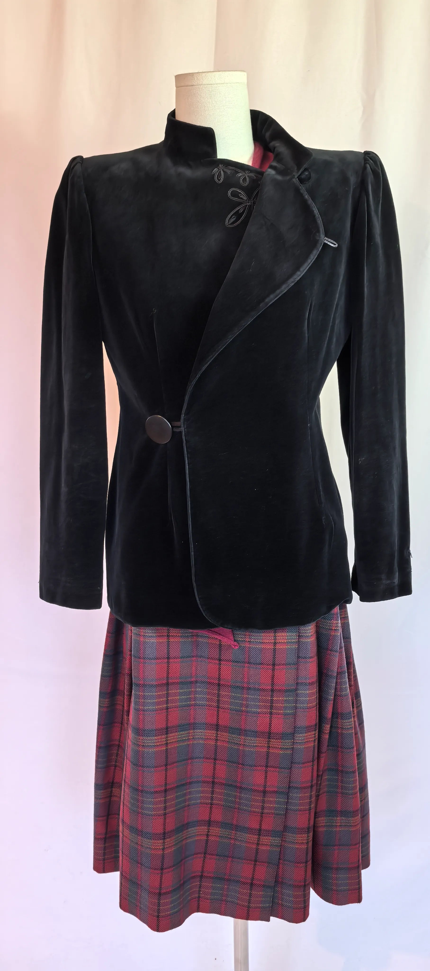 Sacou din catifea Balmain