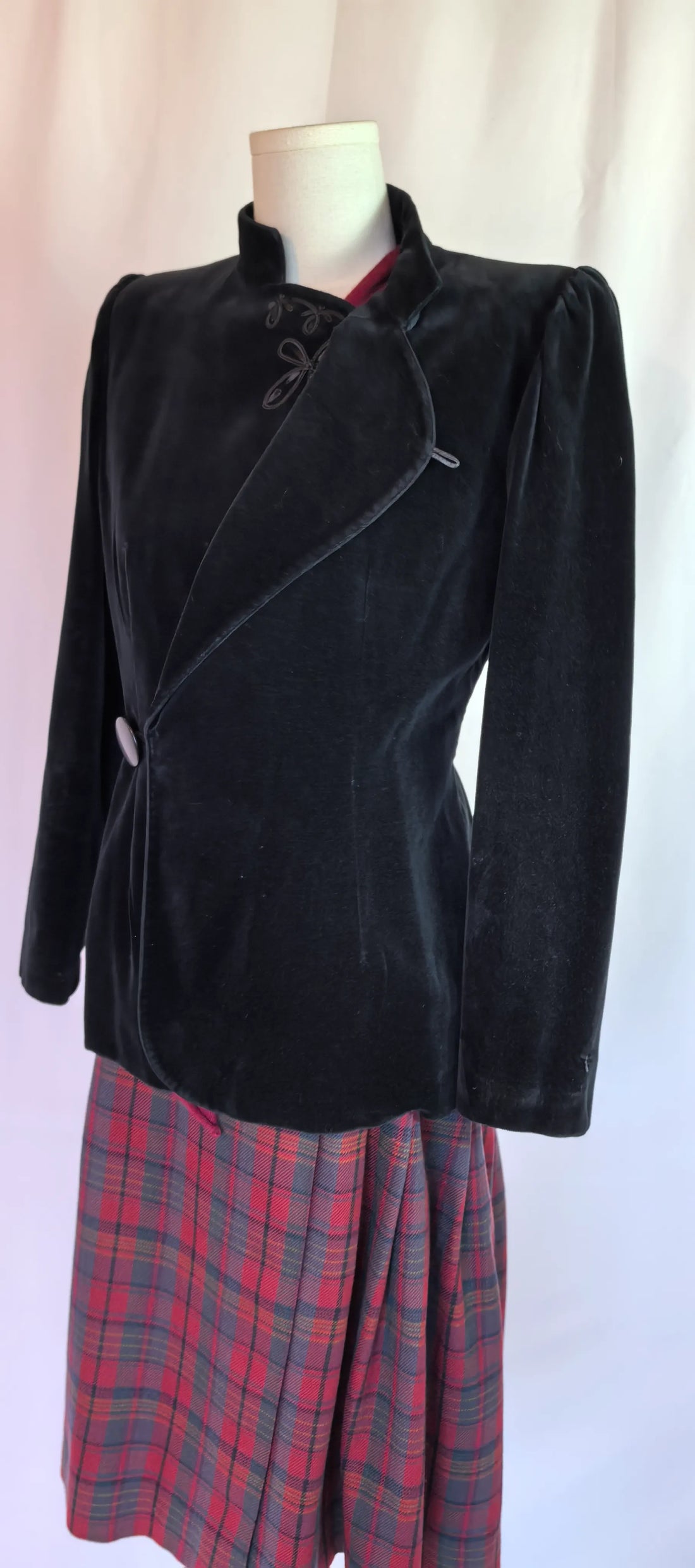 Sacou din catifea Balmain