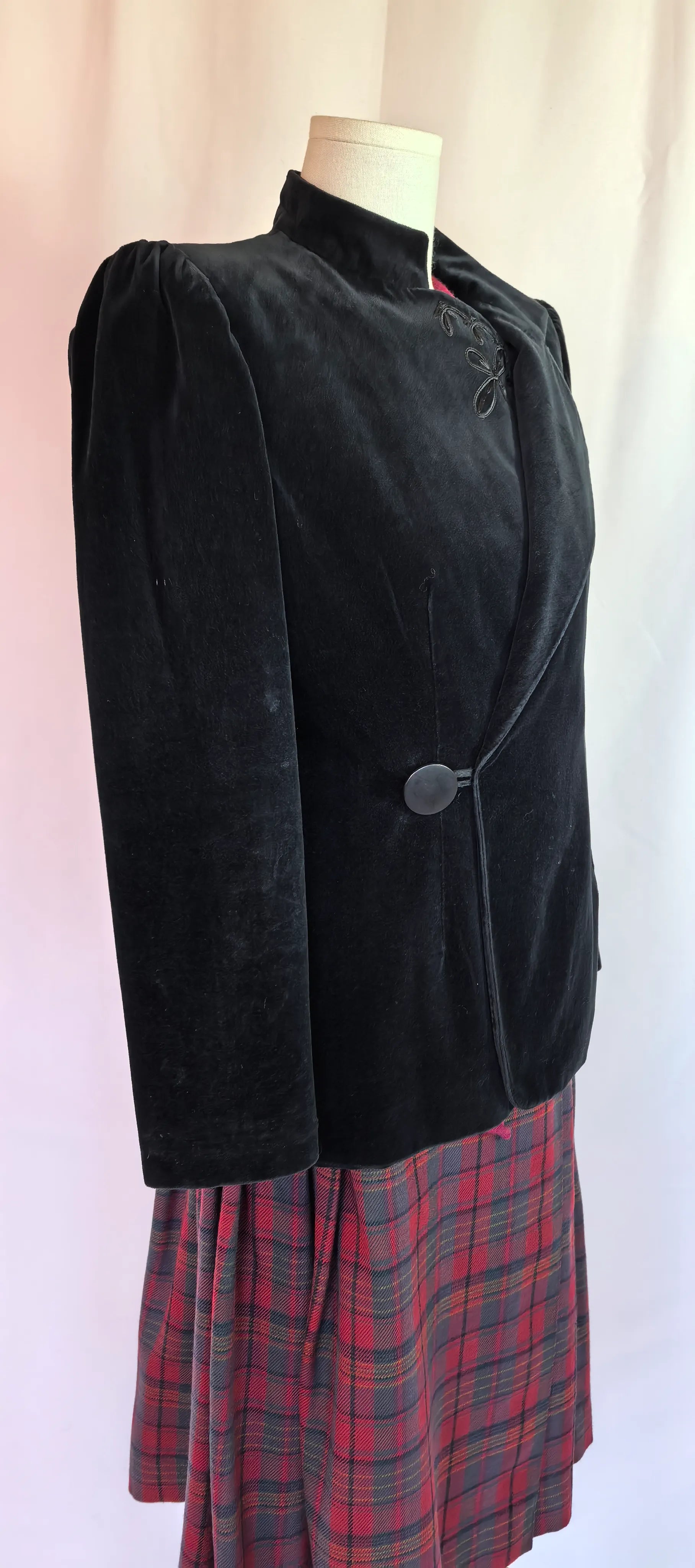 Sacou din catifea Balmain