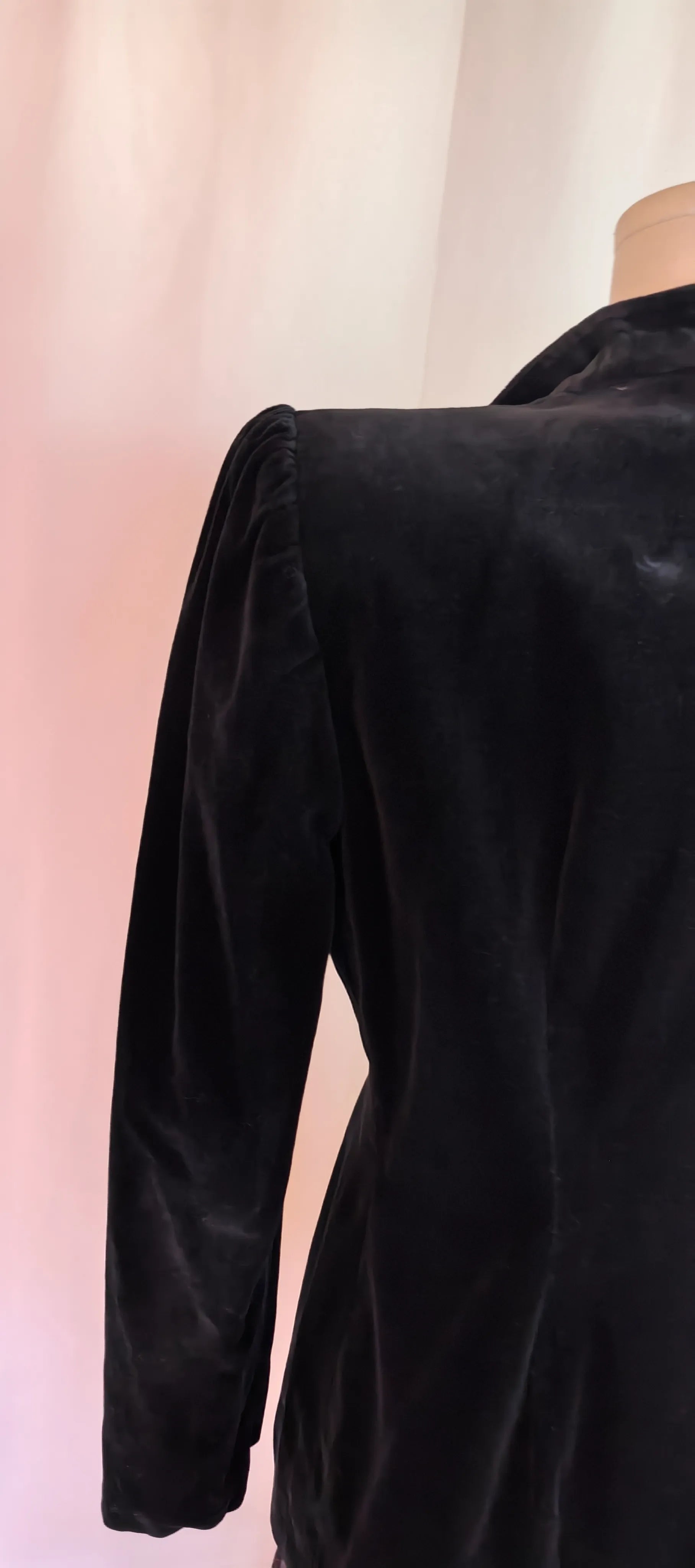 Sacou din catifea Balmain