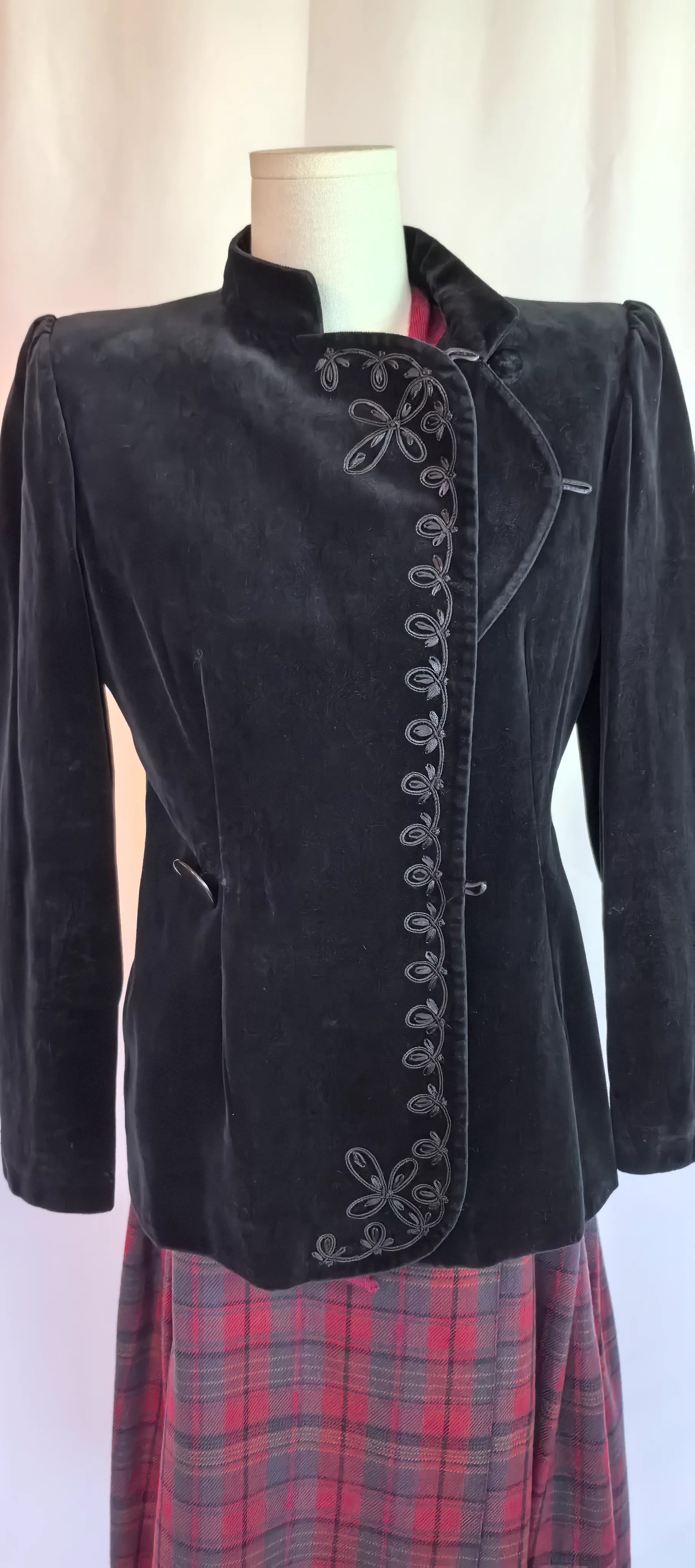 Sacou din catifea Balmain