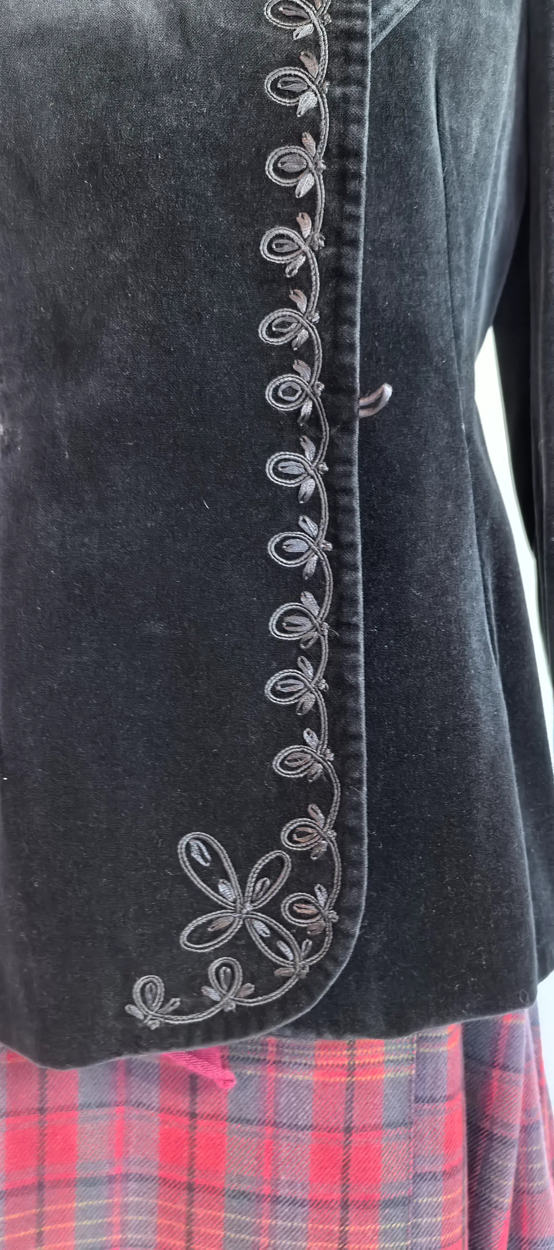 Sacou din catifea Balmain