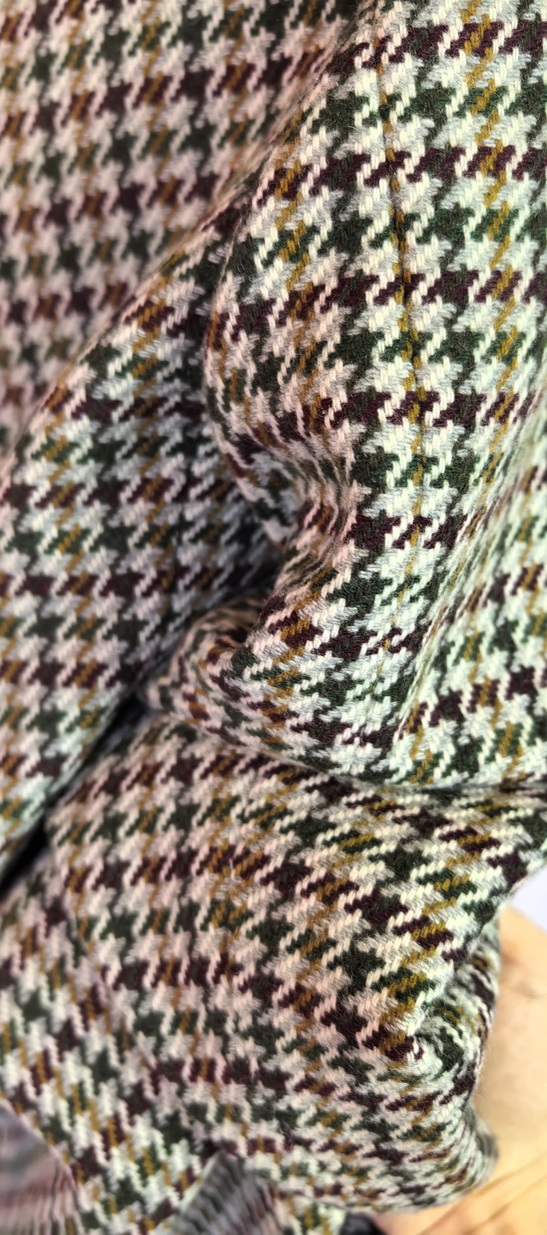 Sacou tweed din lana