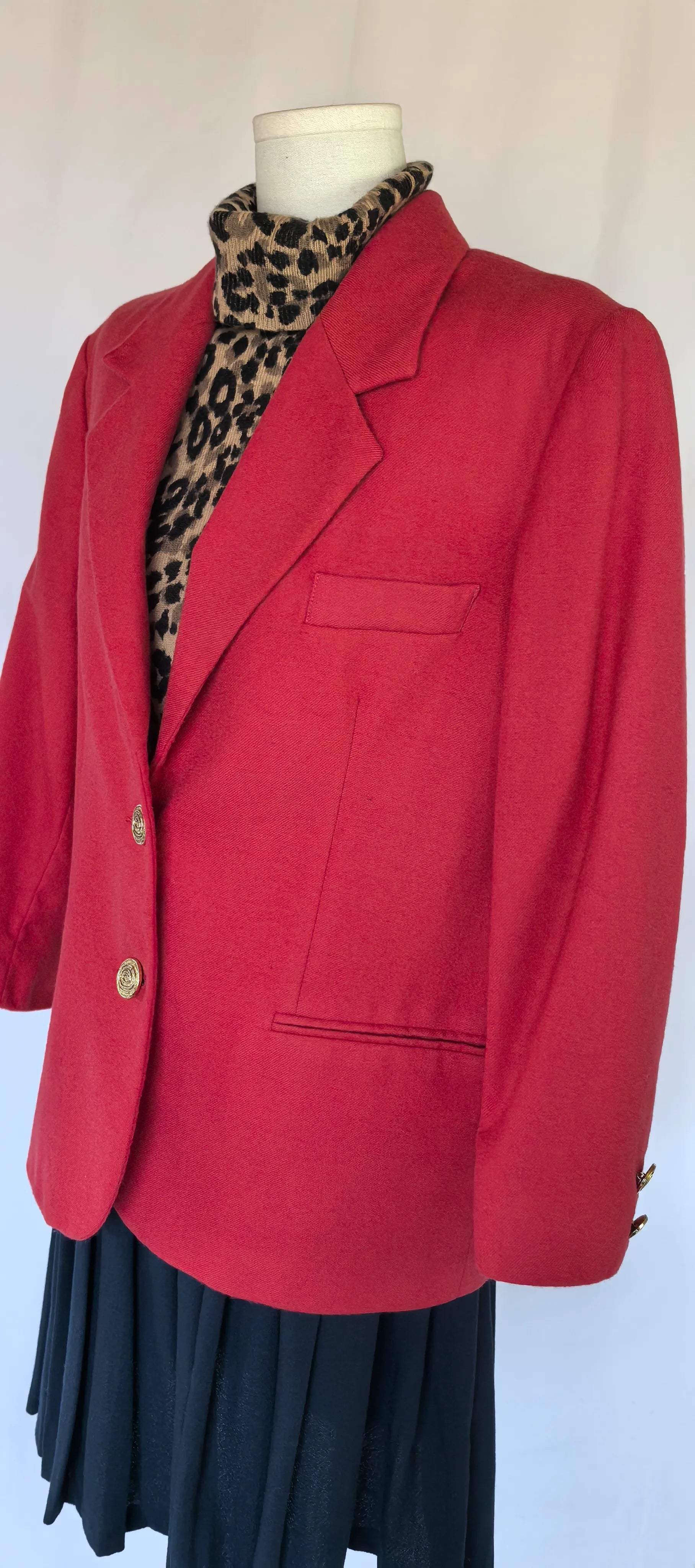 Sacou din lana  virgina -Paola Santi