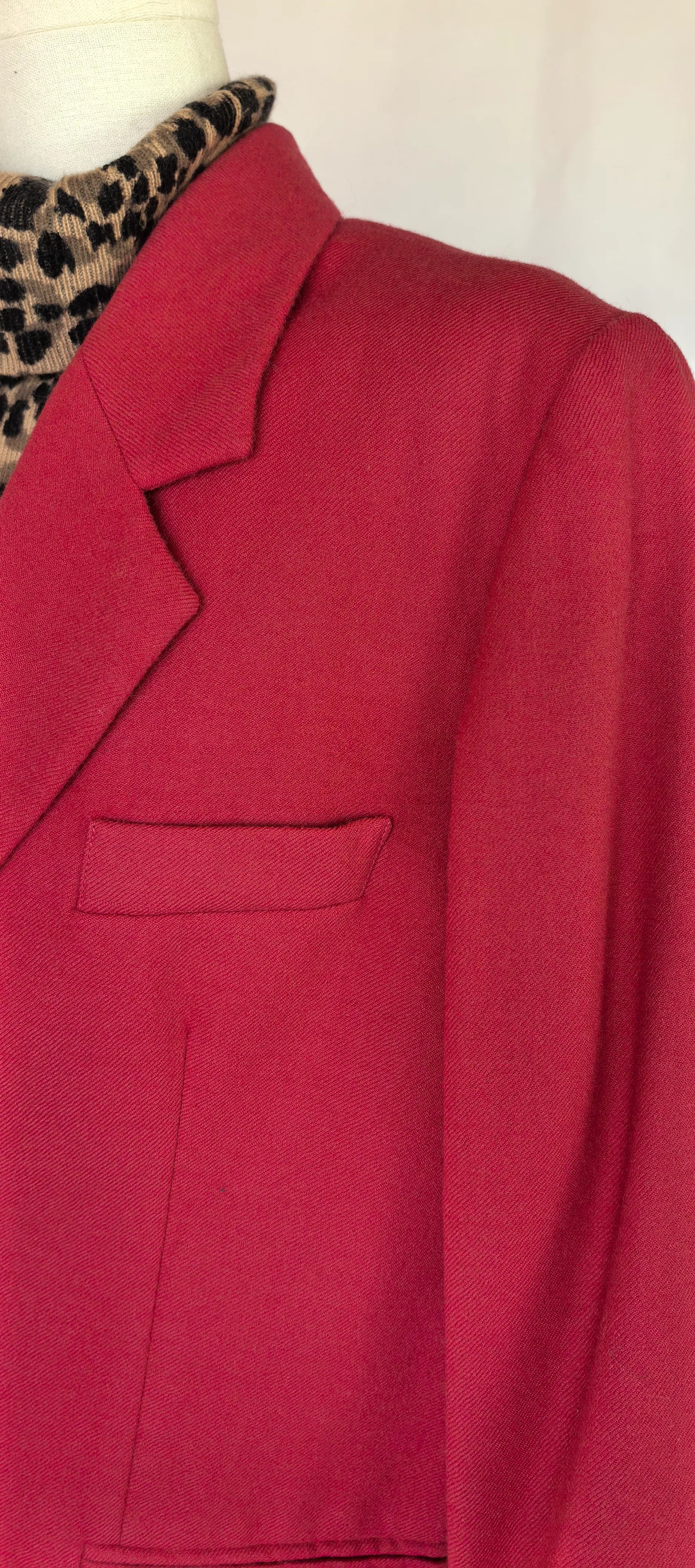 Sacou din lana  virgina -Paola Santi