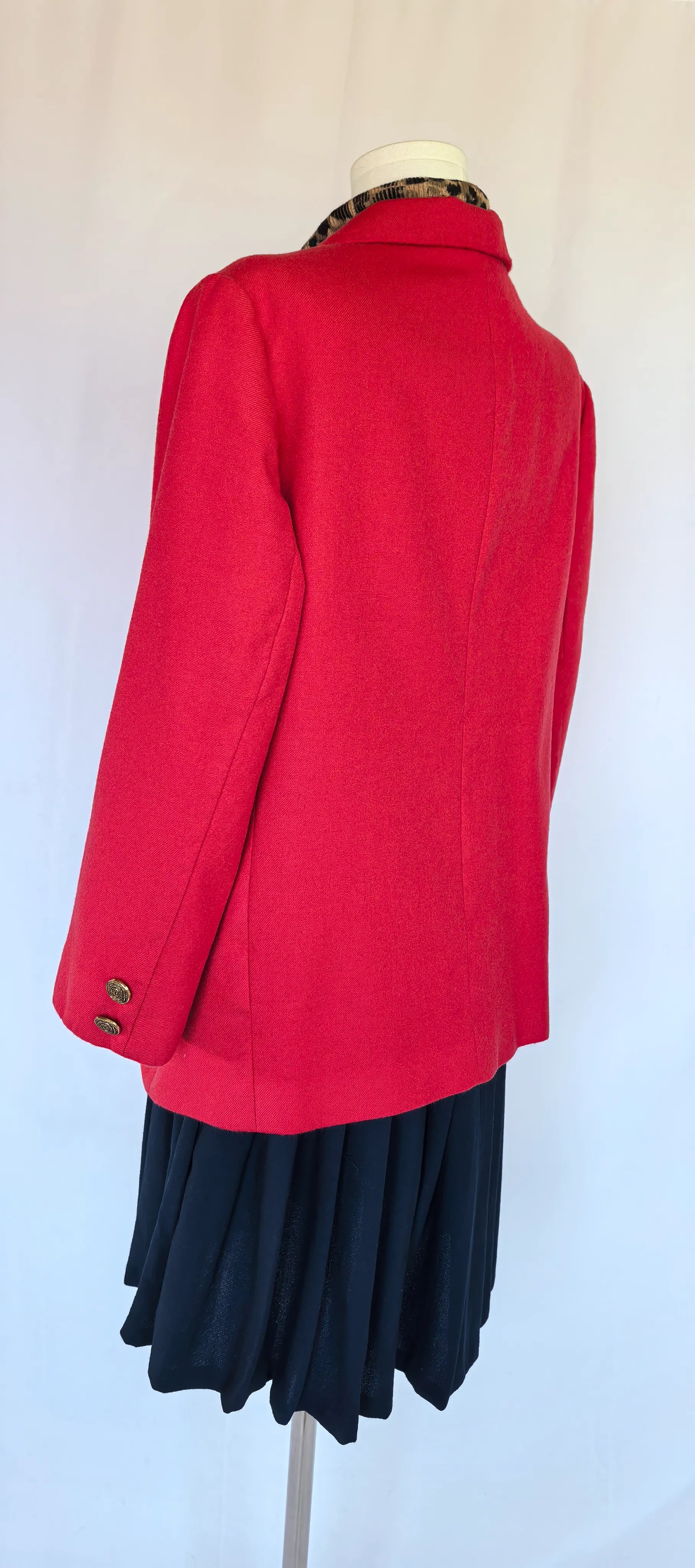 Sacou din lana  virgina -Paola Santi