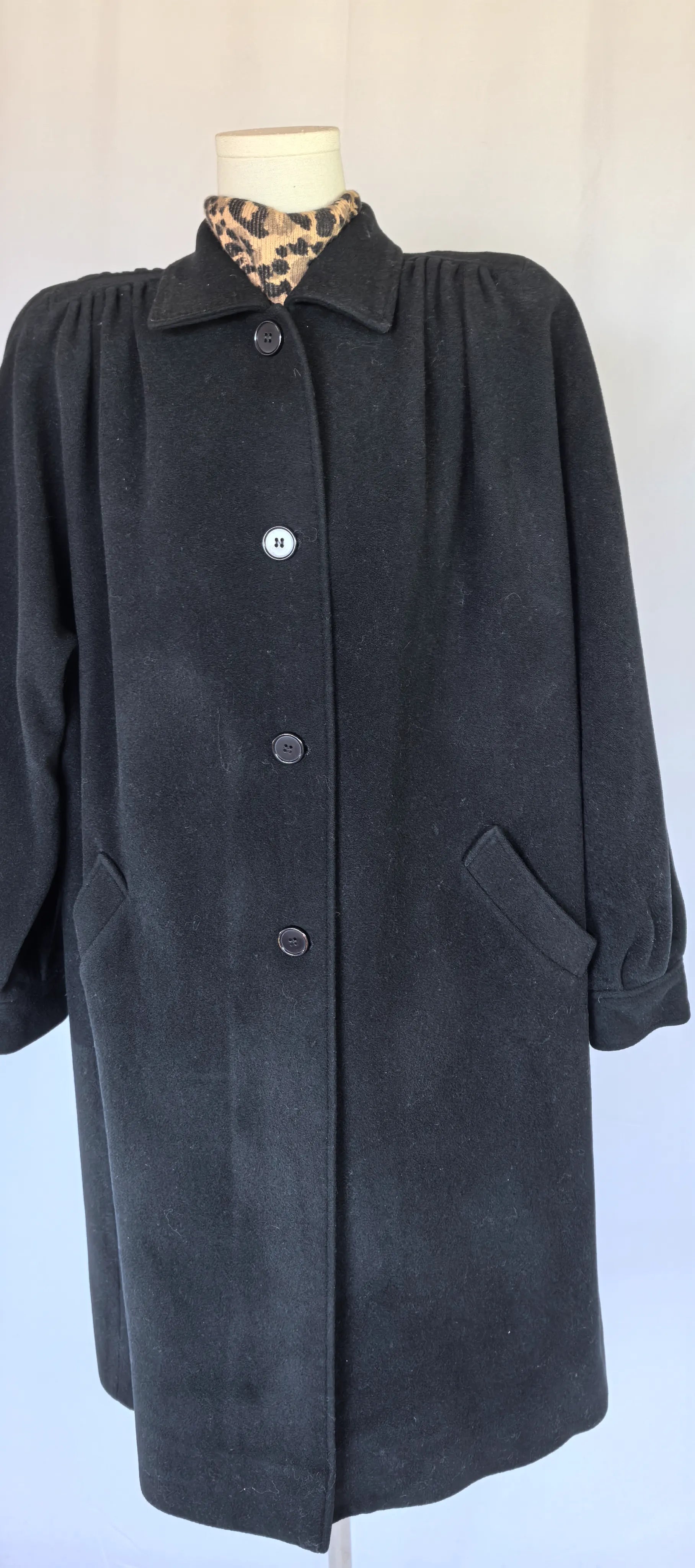 Palton amplu vintage din lana - Valentino MissV