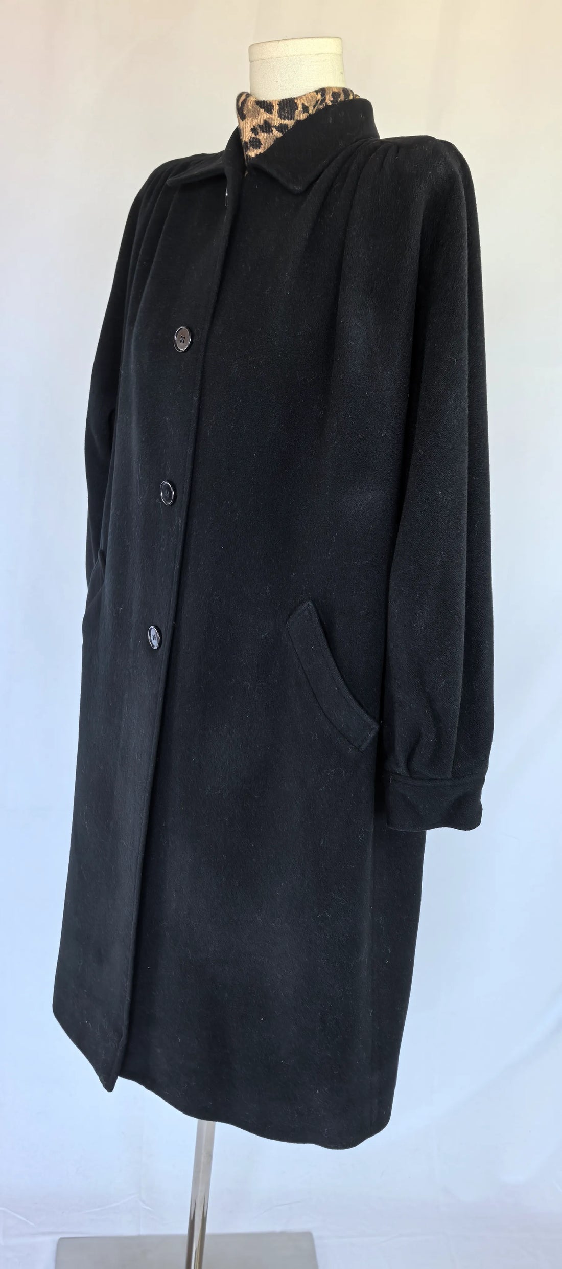 Palton amplu vintage din lana - Valentino MissV