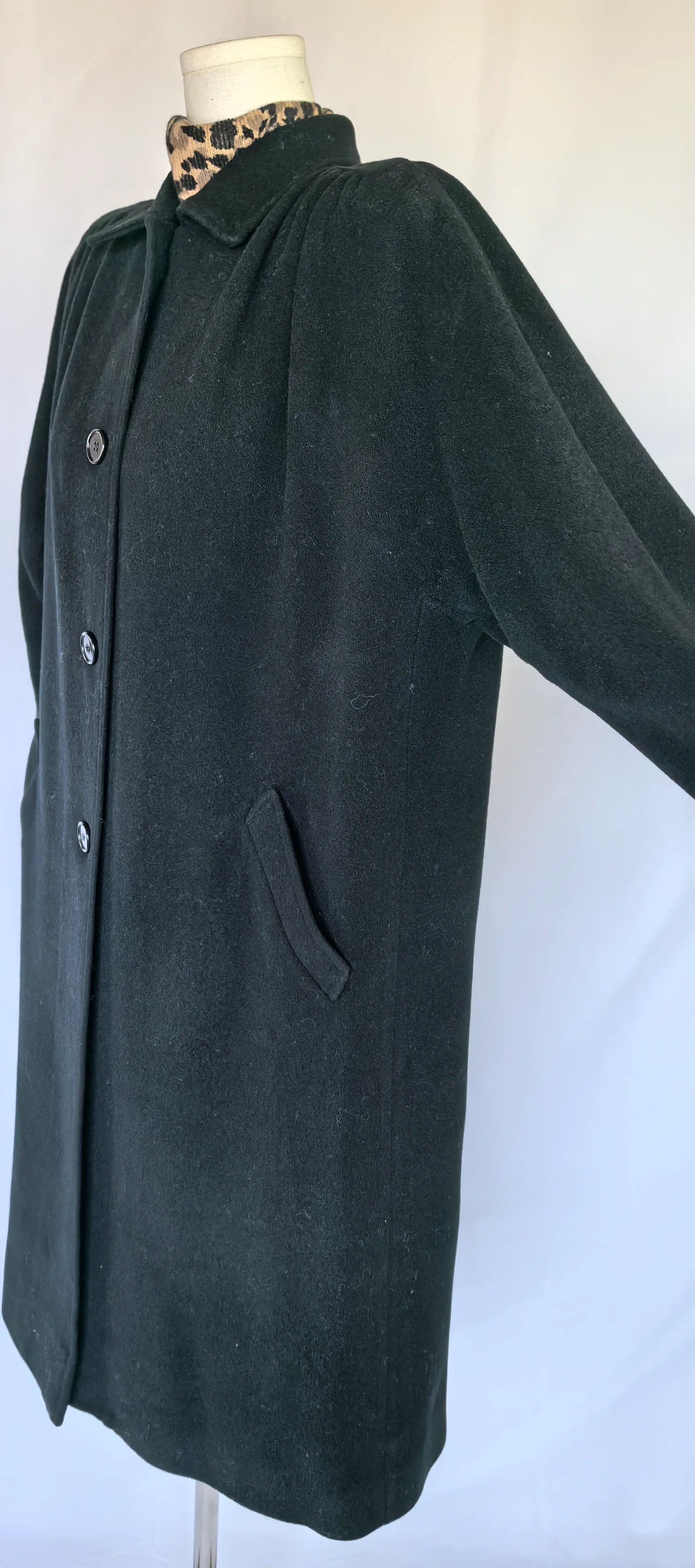 Palton amplu vintage din lana - Valentino MissV