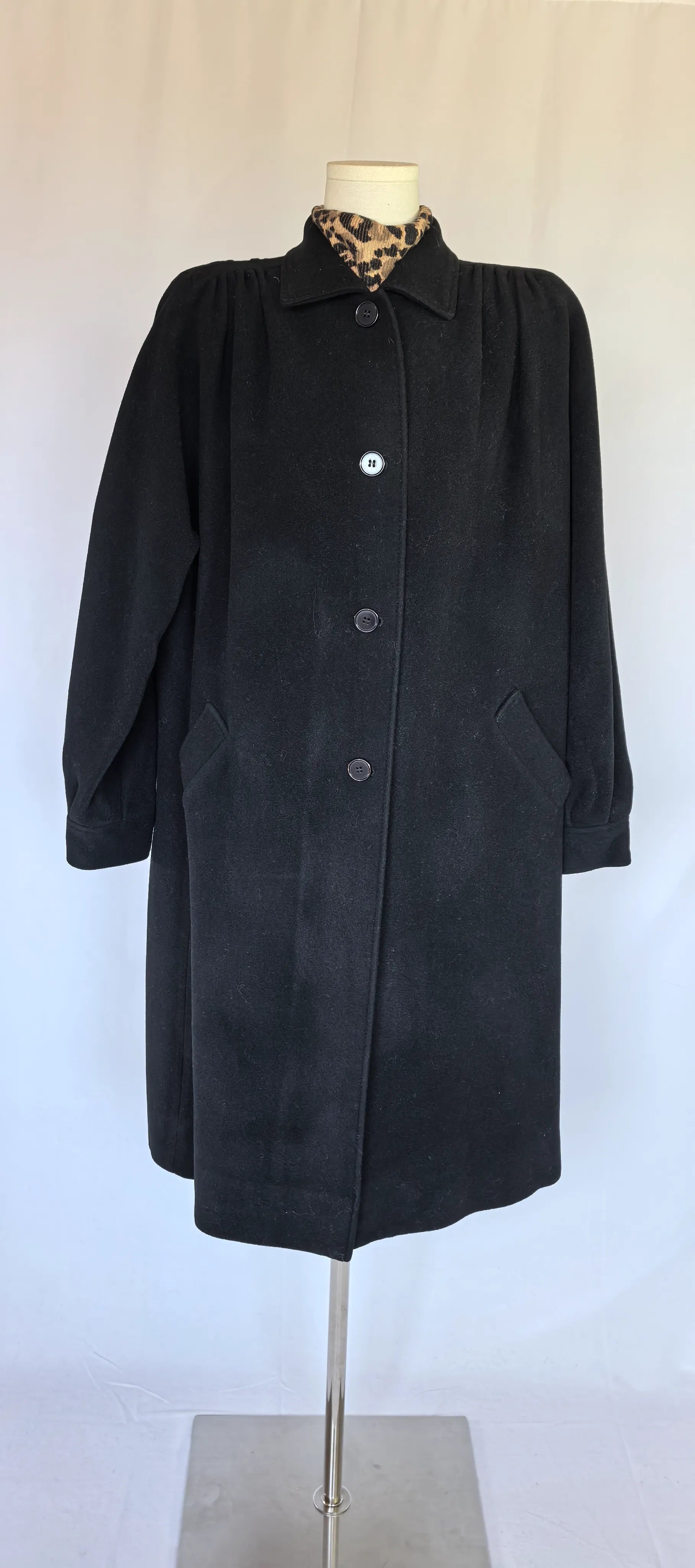 Palton amplu vintage din lana - Valentino MissV