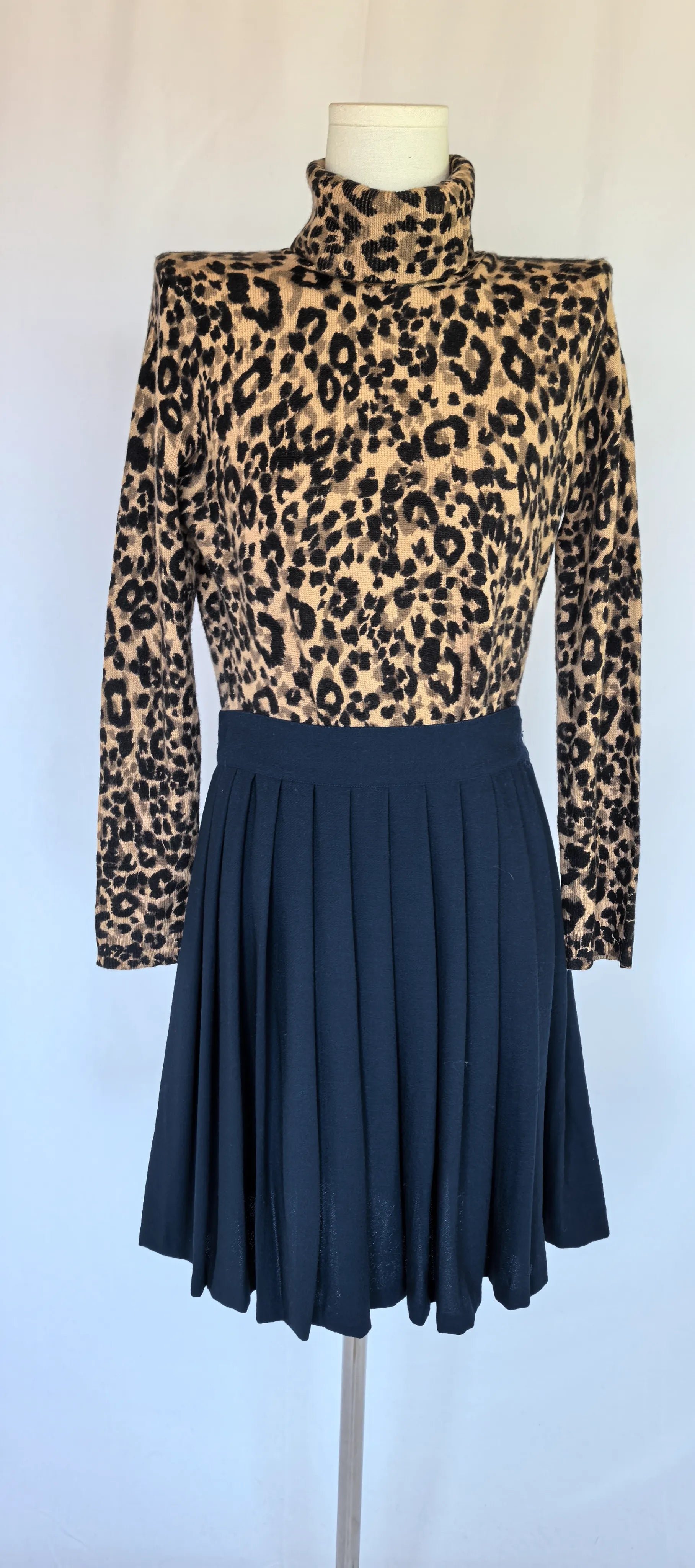 Helanca animal print din casmir - Charter Club