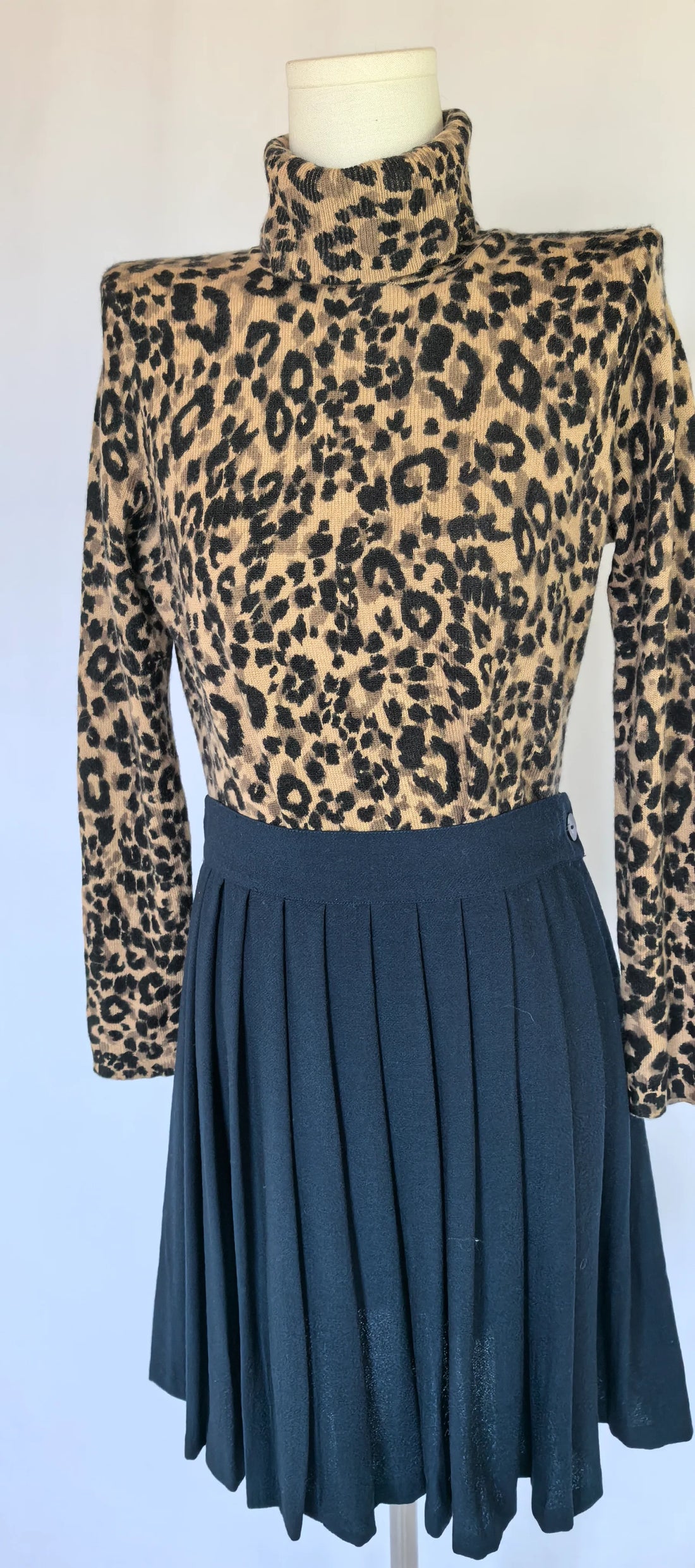 Helanca animal print din casmir - Charter Club