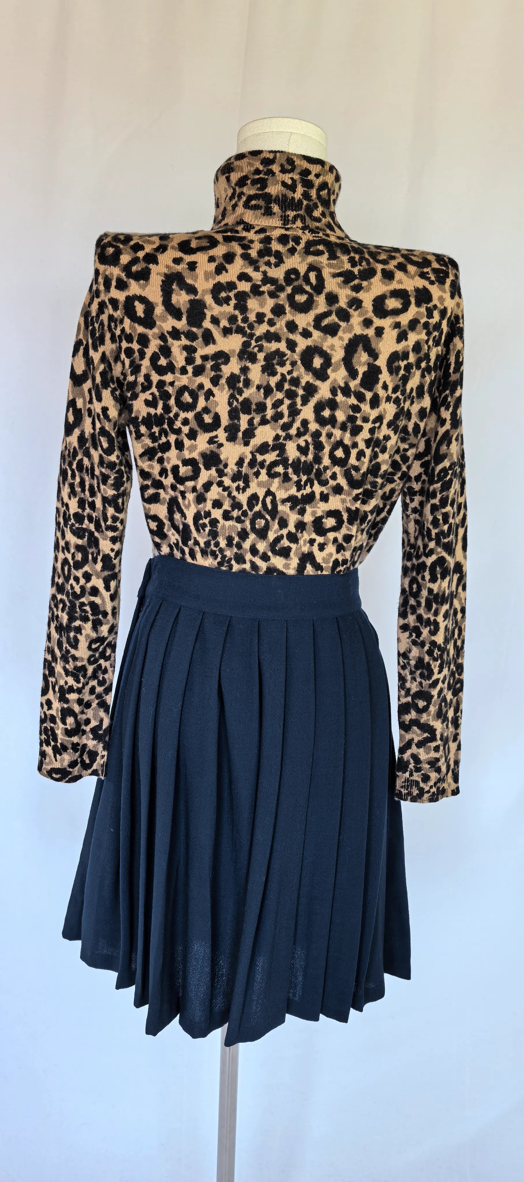 Helanca animal print din casmir - Charter Club