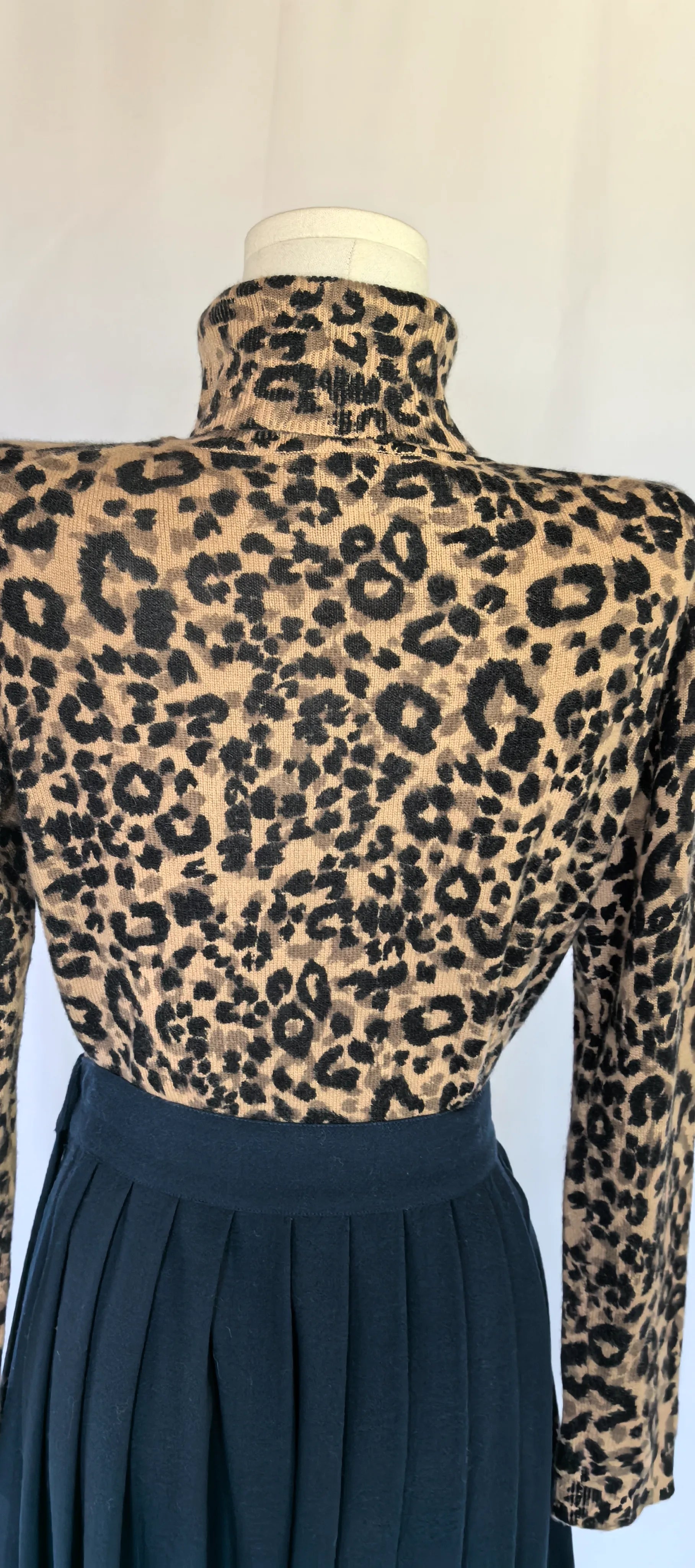 Helanca animal print din casmir - Charter Club