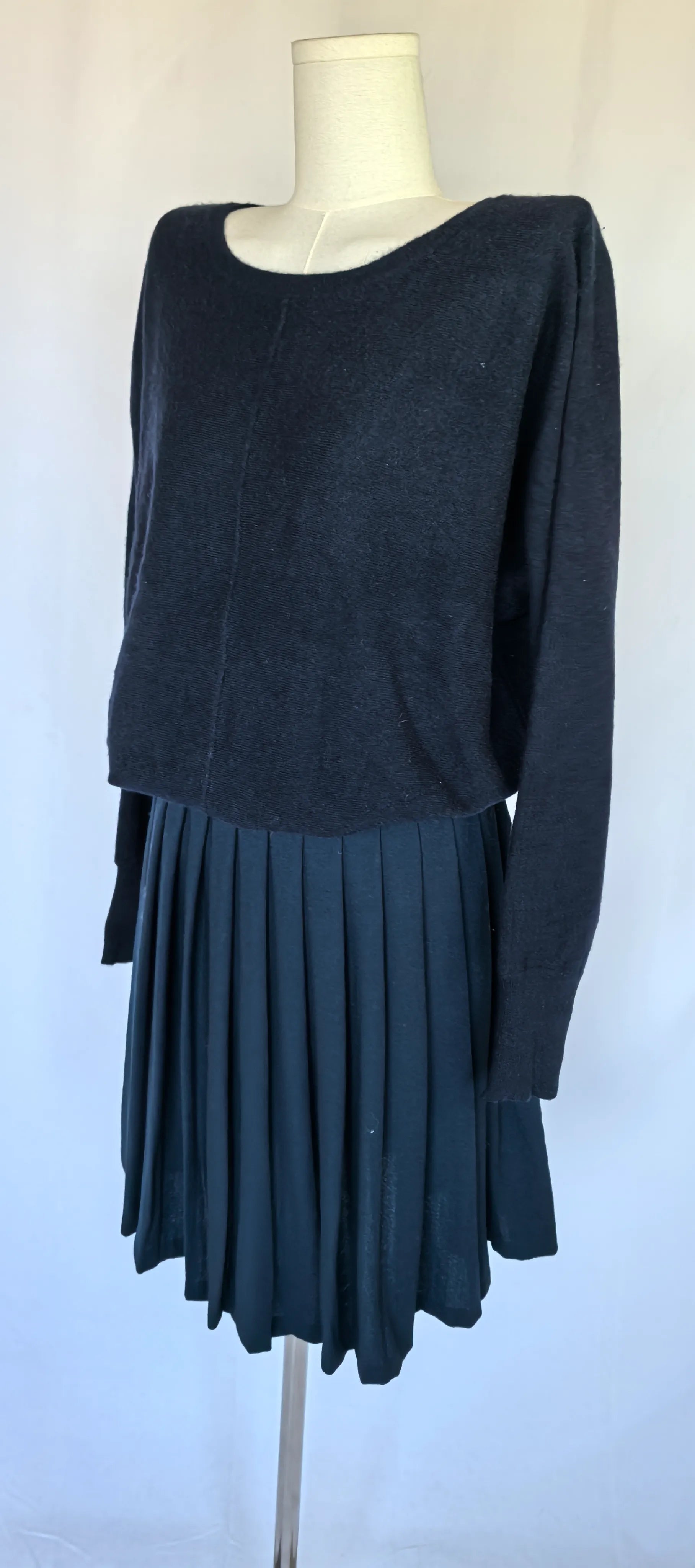 Pulover navy oversized din casmir - Pure Amici