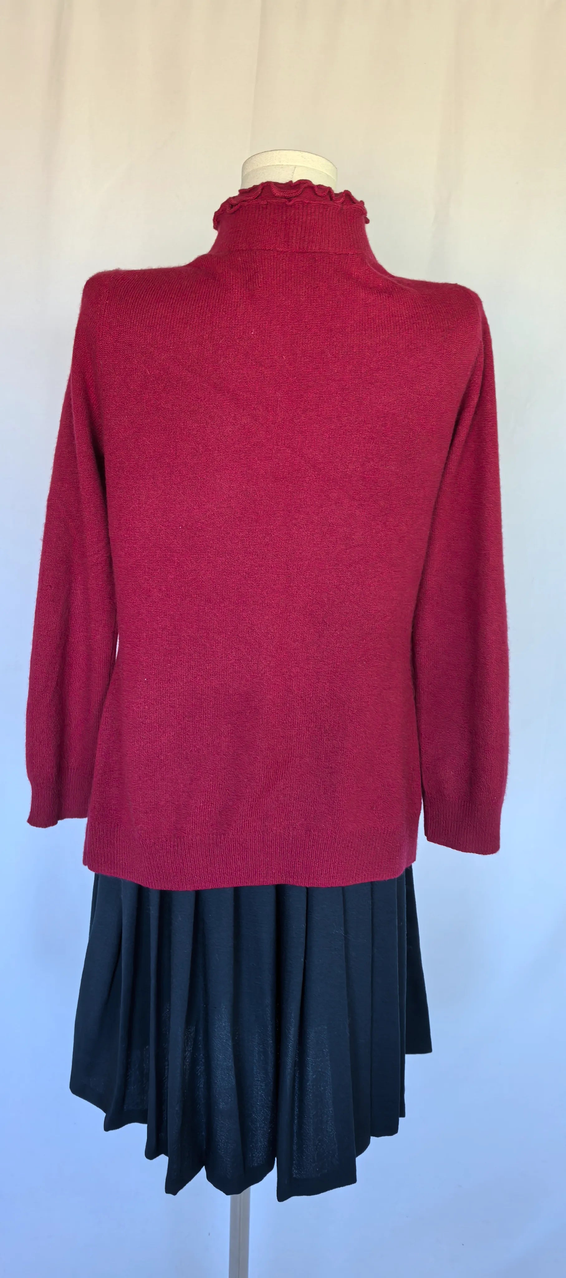 Cardigan din casmir cu detalii incretite - Cynthia Rowley