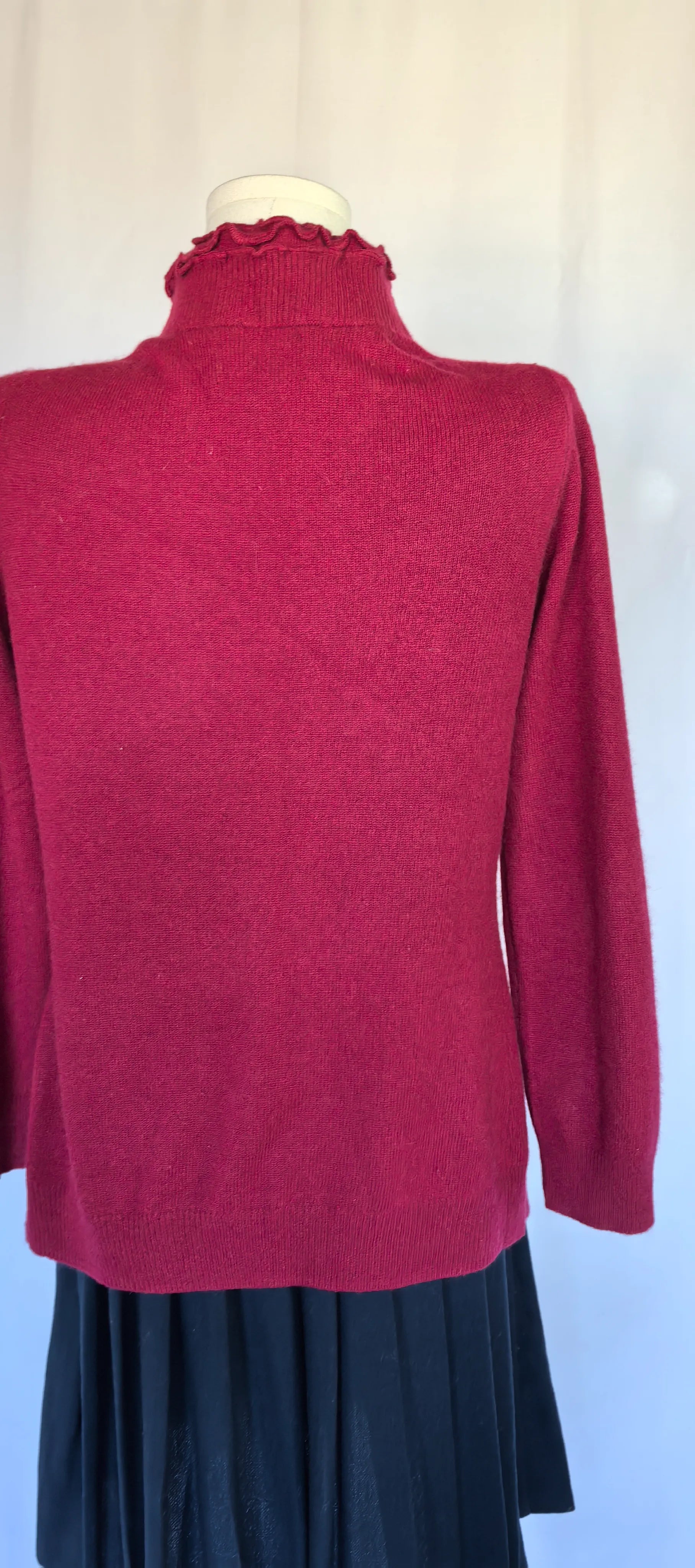 Cardigan din casmir cu detalii incretite - Cynthia Rowley