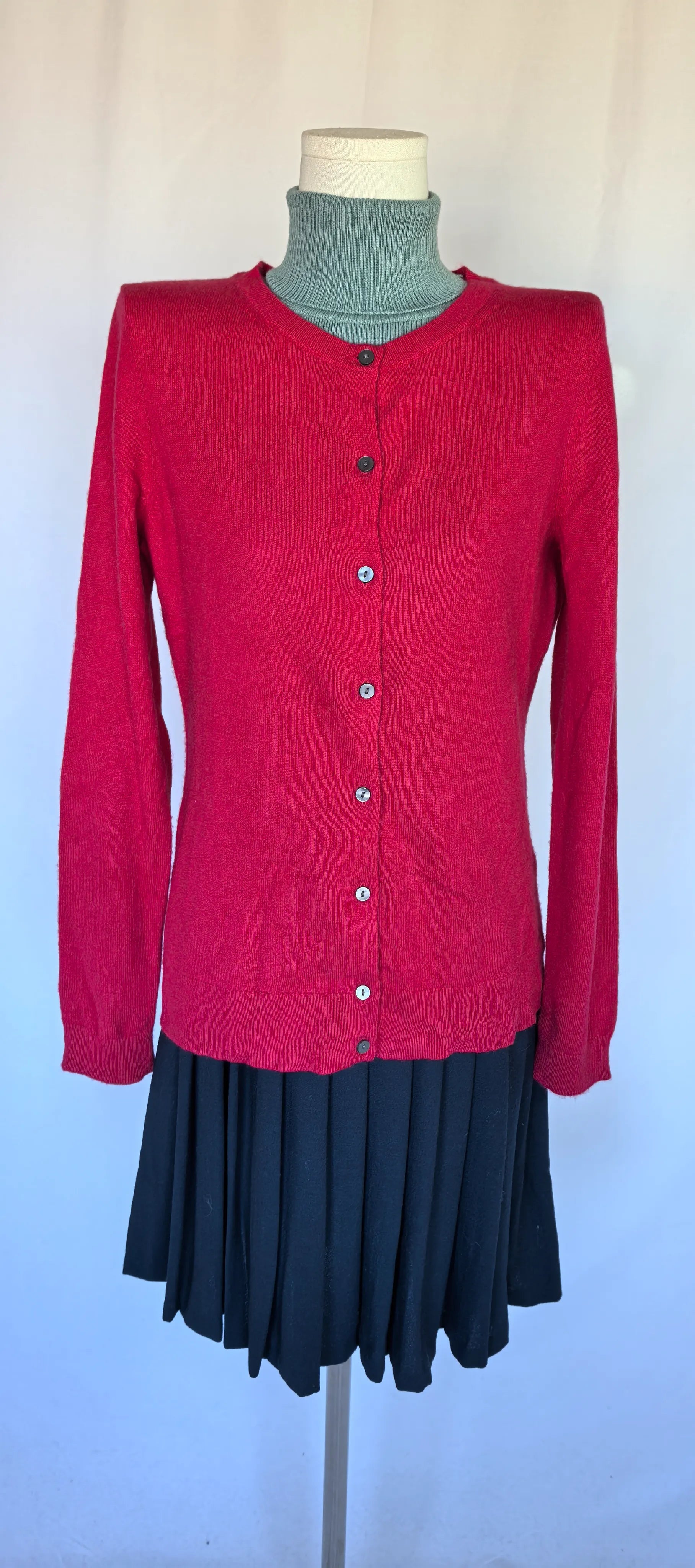 Cardigan din casmir -Lands'end